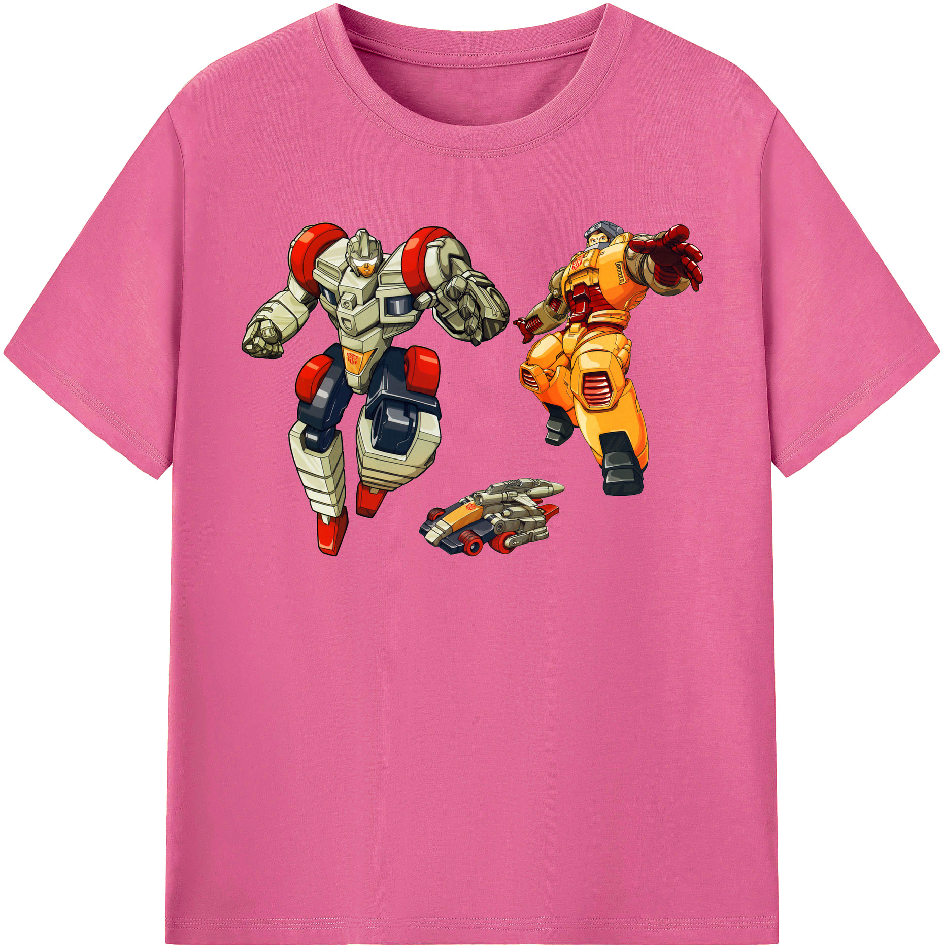 （画像用）  レディースカジュアルプリントTシャツ（綿100％）