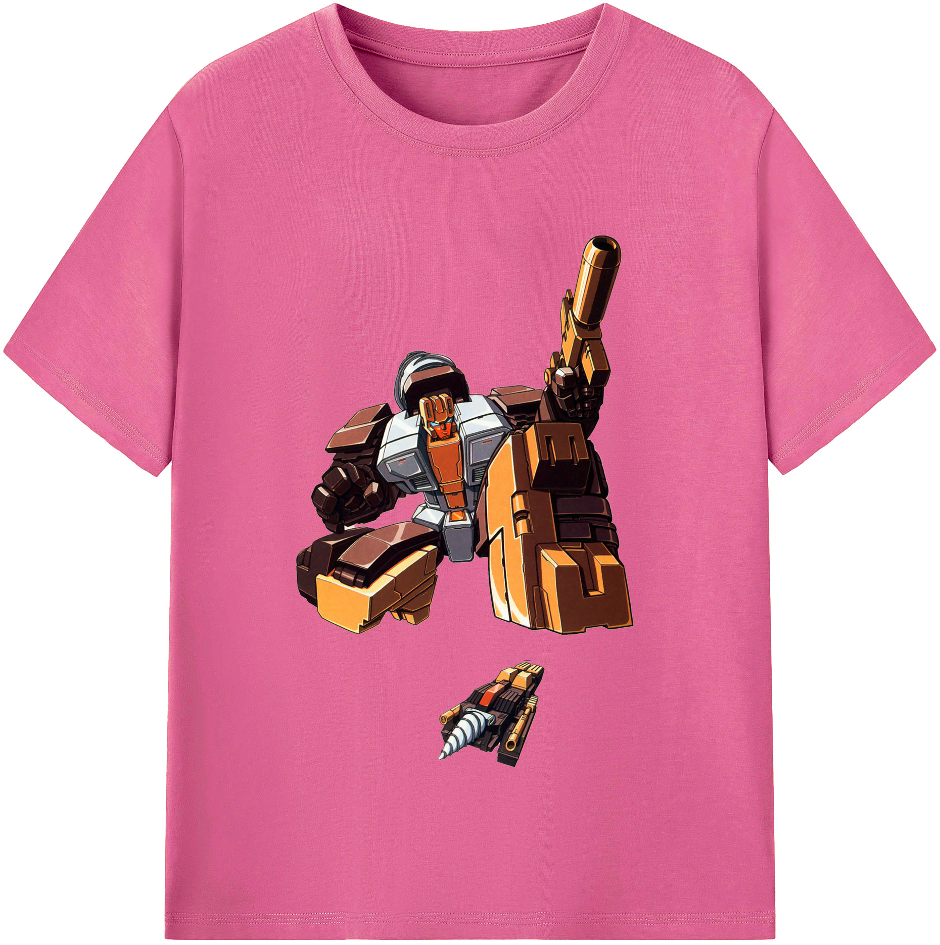 （画像用）  レディースカジュアルプリントTシャツ（綿100％）