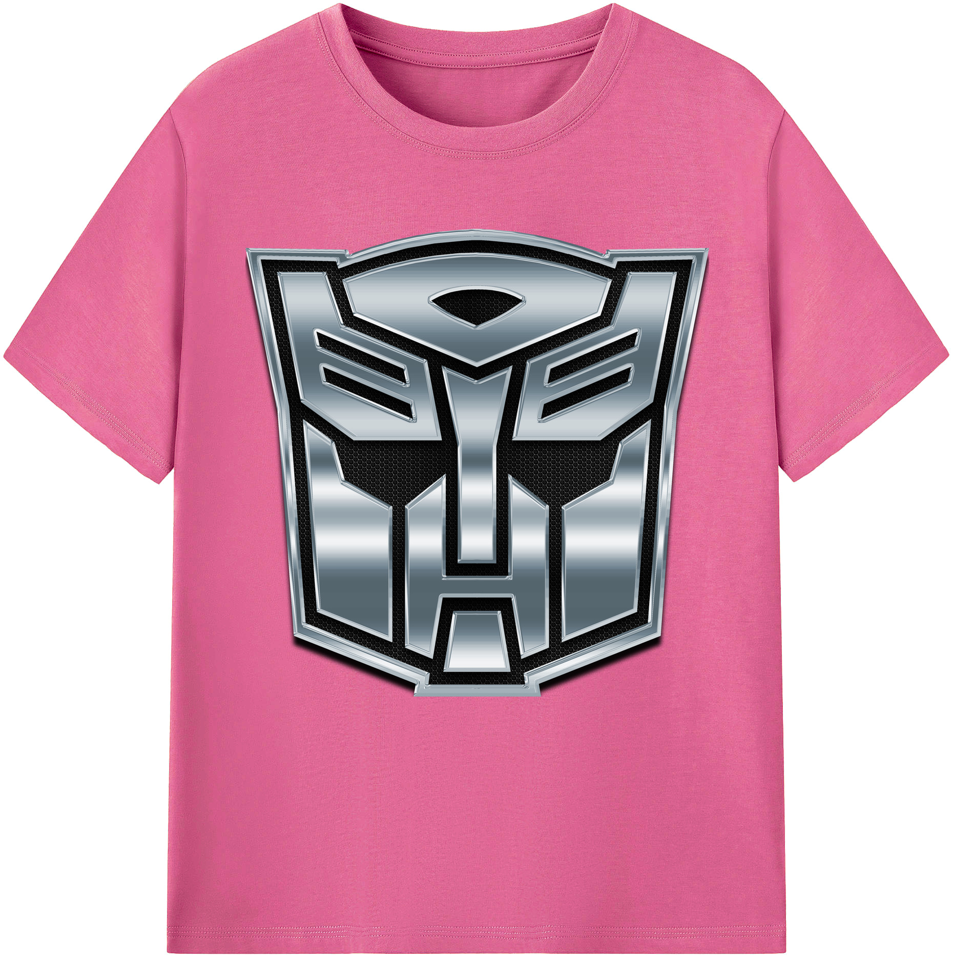 （画像用）  レディースカジュアルプリントTシャツ（綿100％）