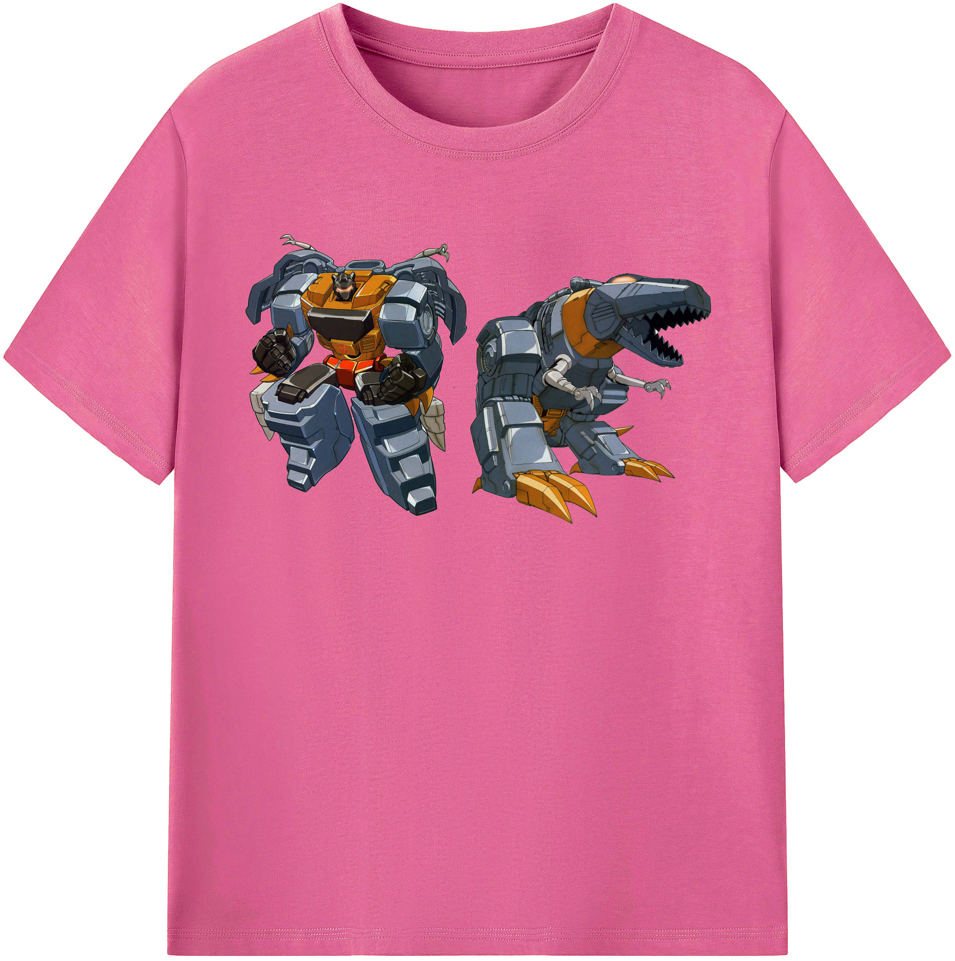 （画像用）  レディースカジュアルプリントTシャツ（綿100％）