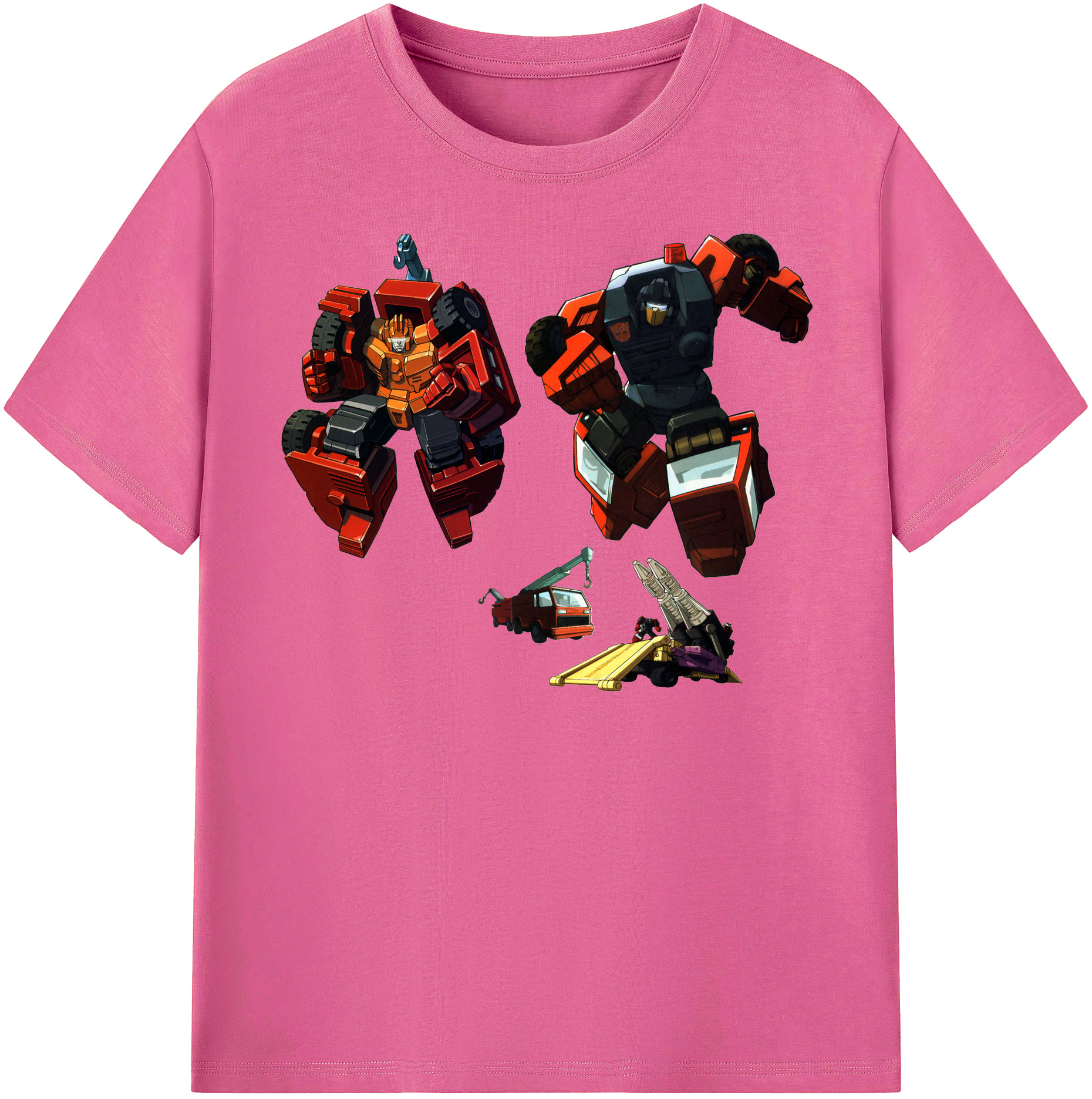 （画像用）  レディースカジュアルプリントTシャツ（綿100％）