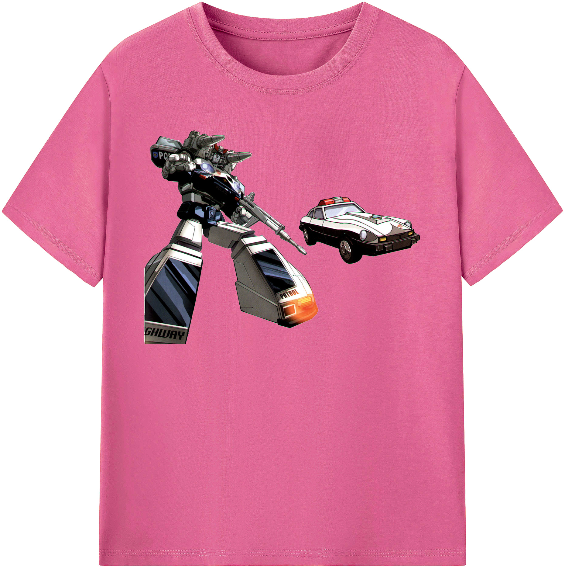 （画像用）  レディースカジュアルプリントTシャツ（綿100％）