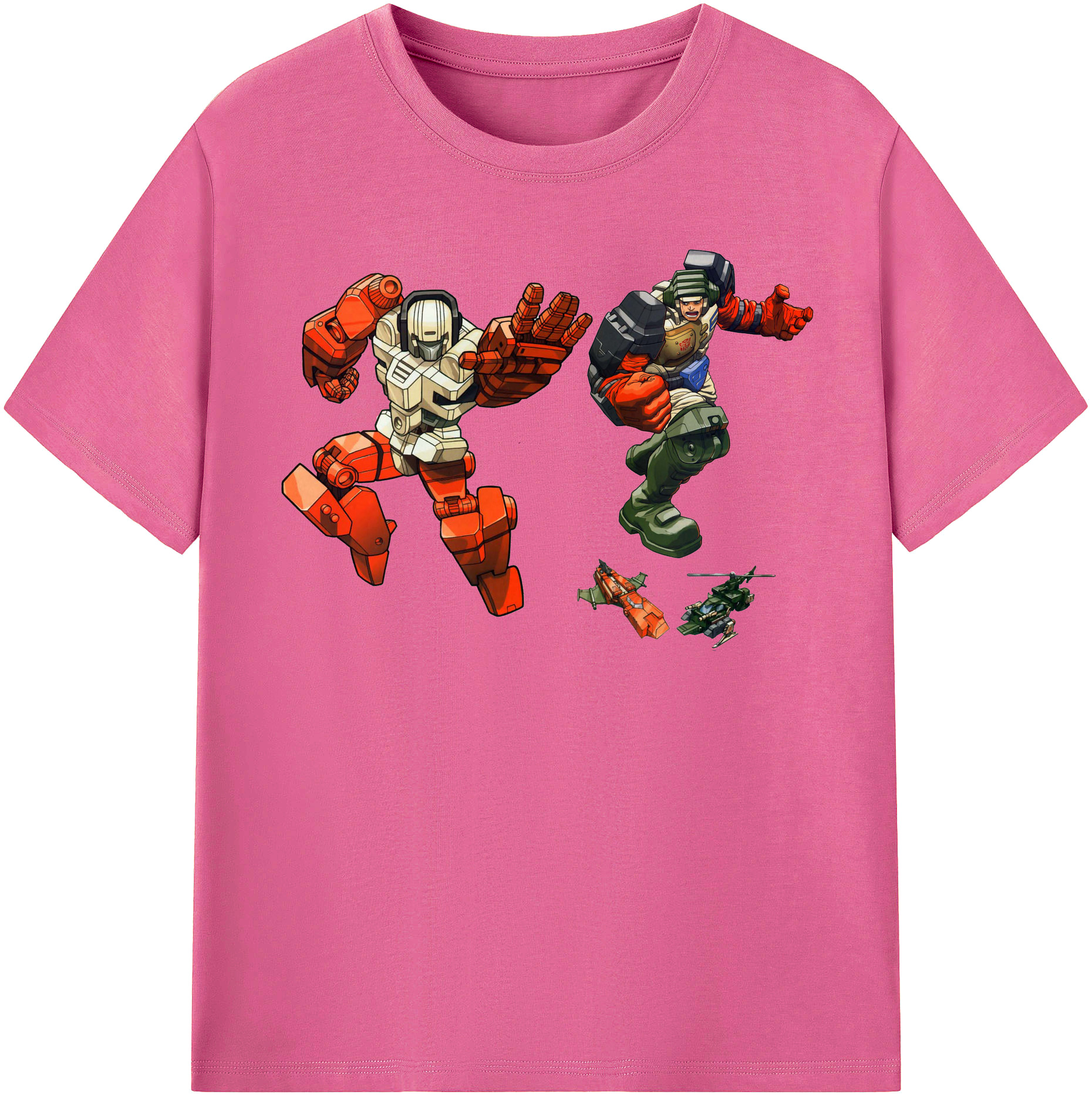 （画像用）  レディースカジュアルプリントTシャツ（綿100％）