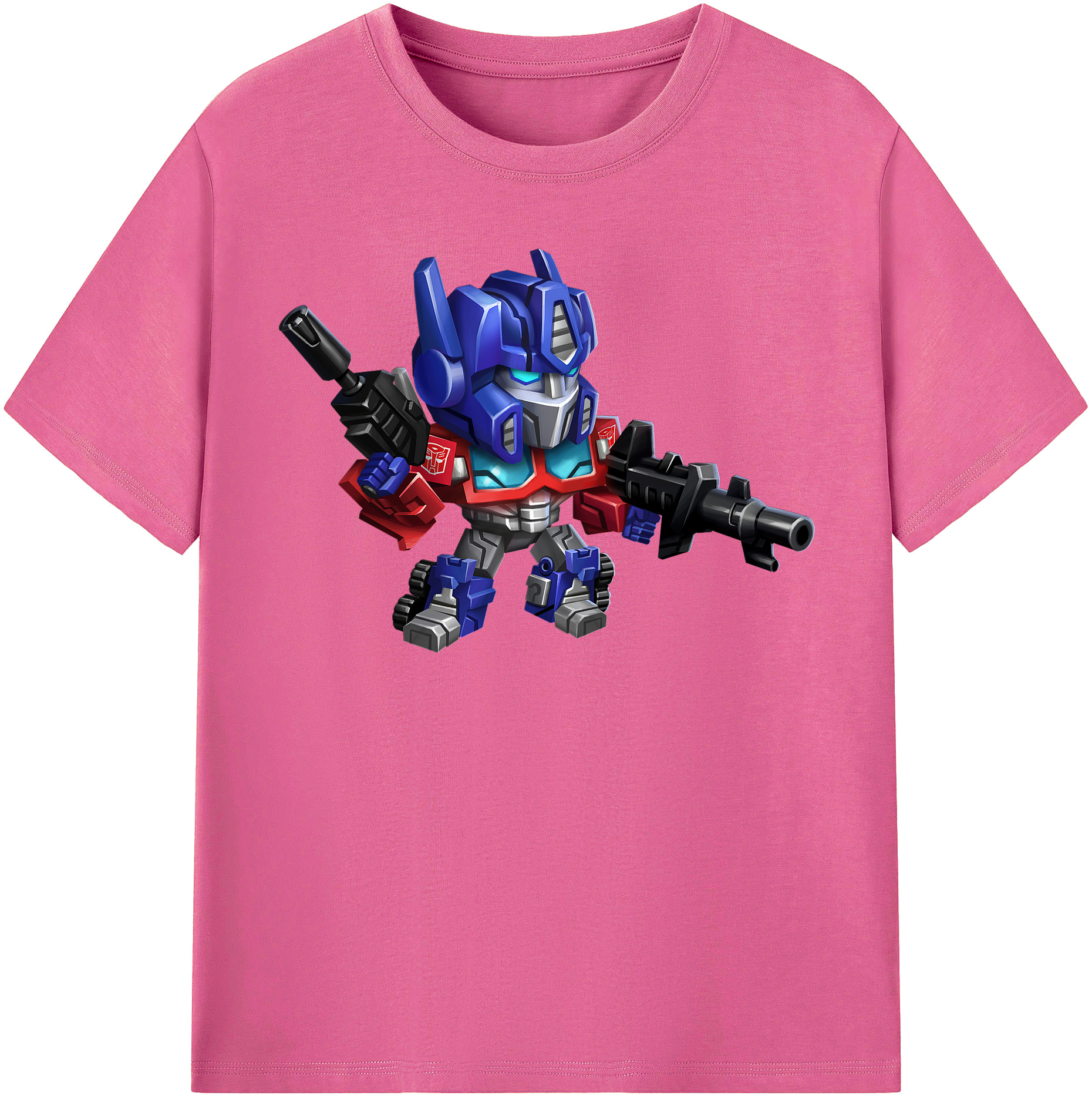 （画像用）  レディースカジュアルプリントTシャツ（綿100％）