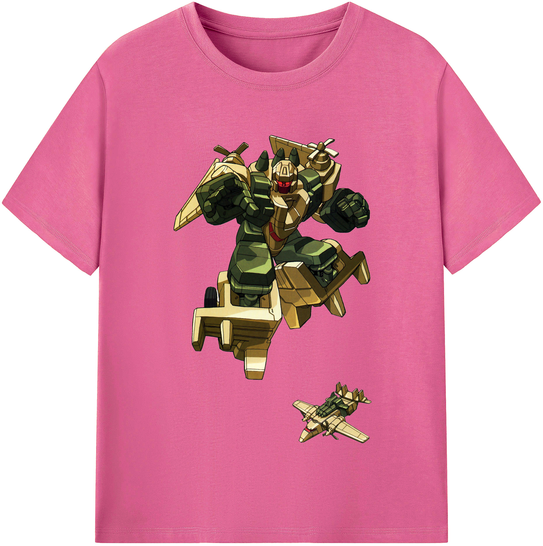 （画像用）  レディースカジュアルプリントTシャツ（綿100％）