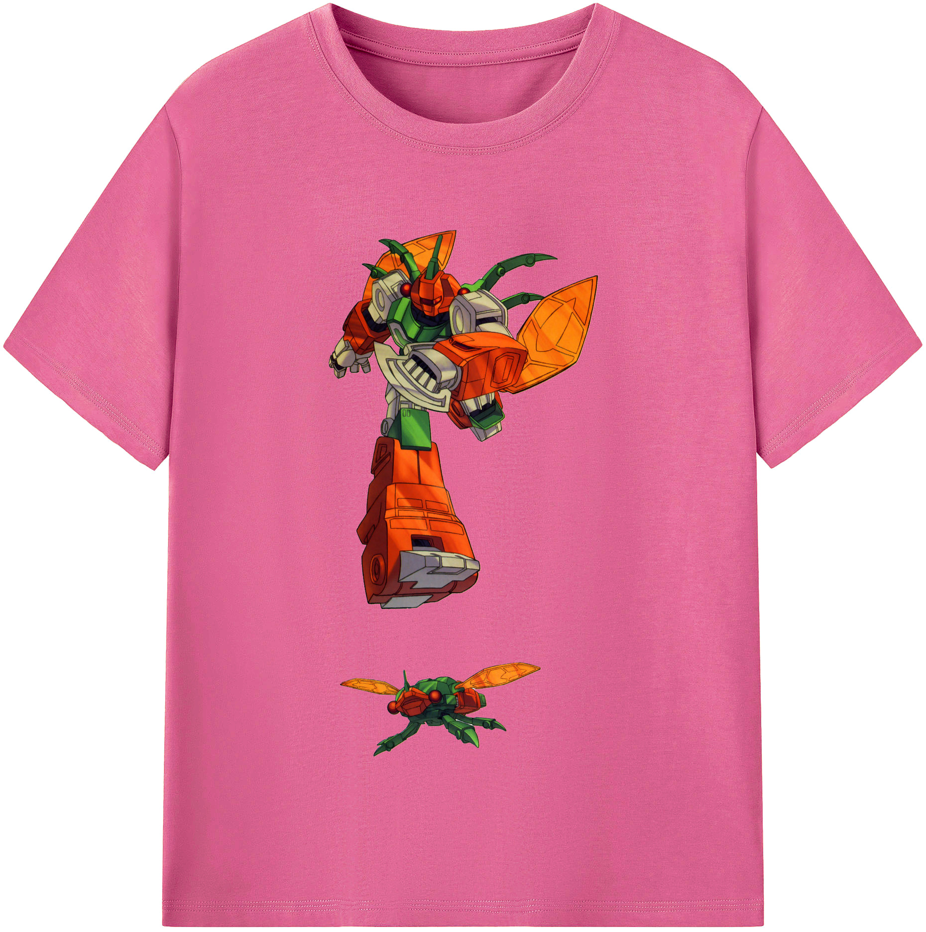 （画像用）  レディースカジュアルプリントTシャツ（綿100％）
