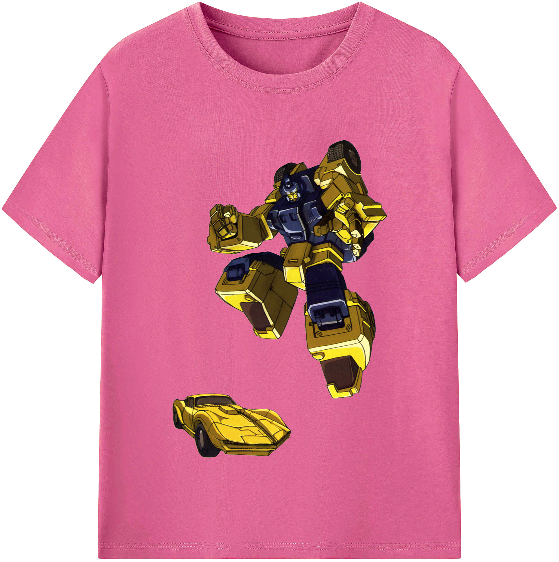 （画像用）  レディースカジュアルプリントTシャツ（綿100％）