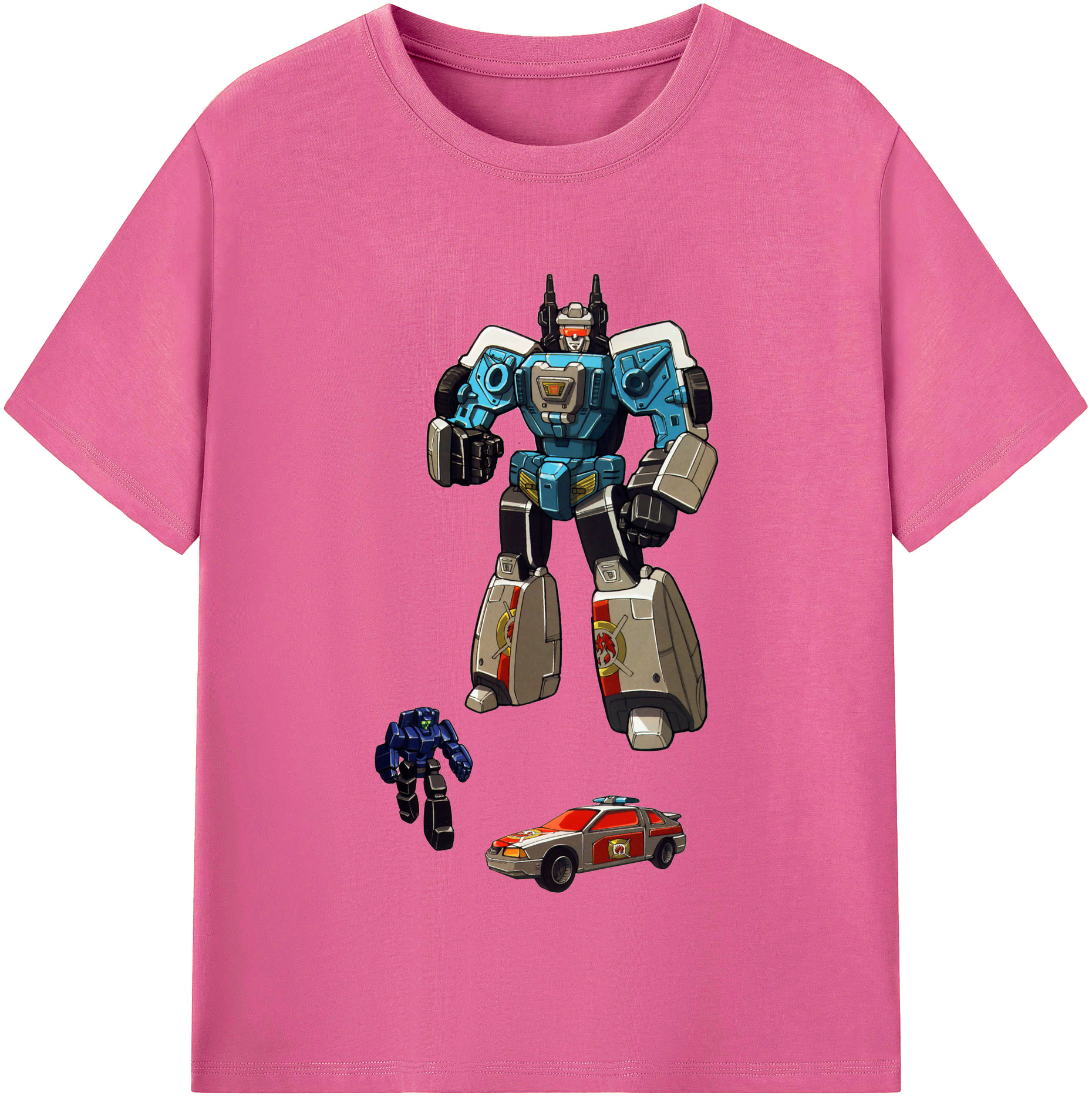 （画像用）  レディースカジュアルプリントTシャツ（綿100％）