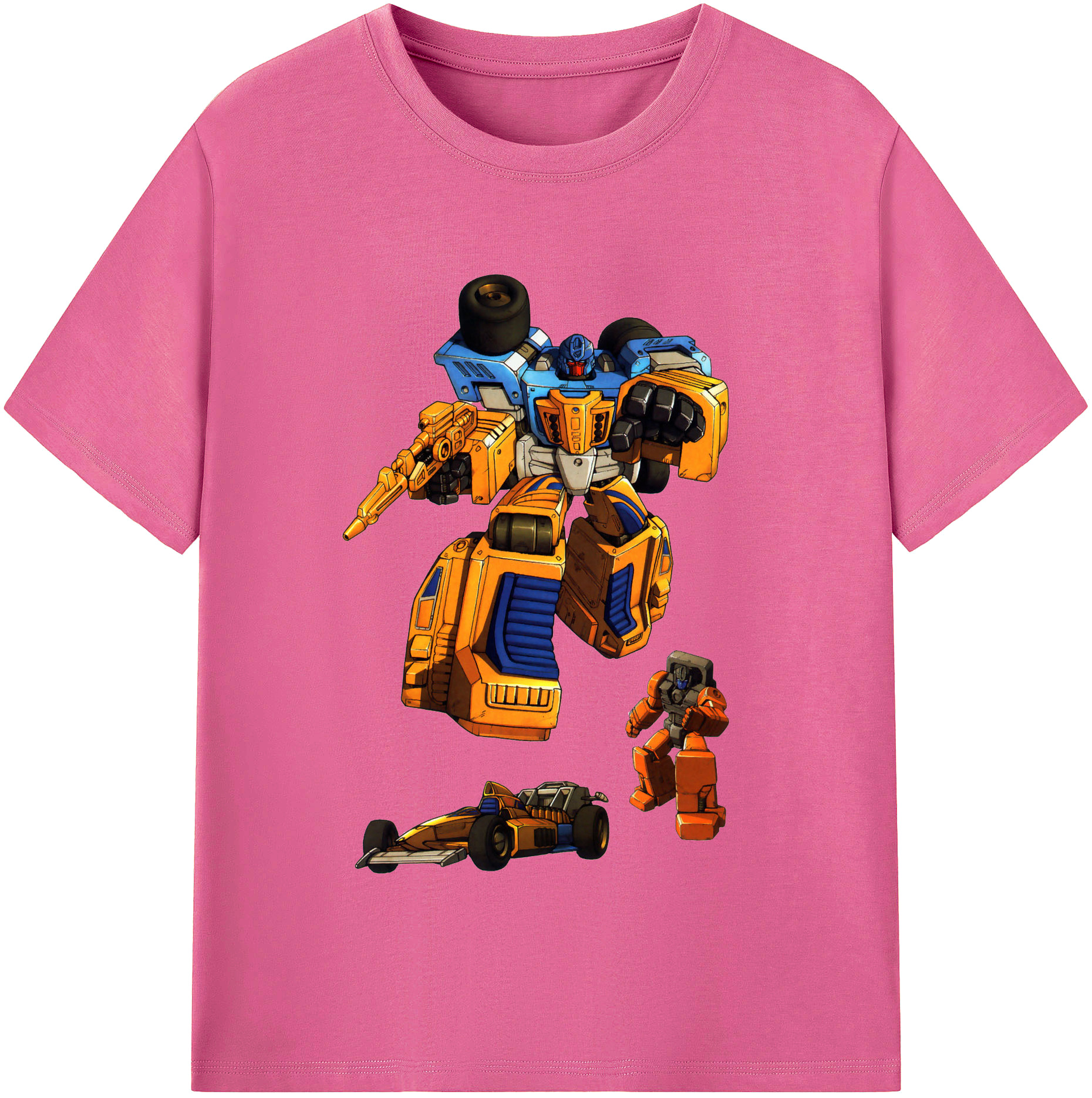 （画像用）  レディースカジュアルプリントTシャツ（綿100％）