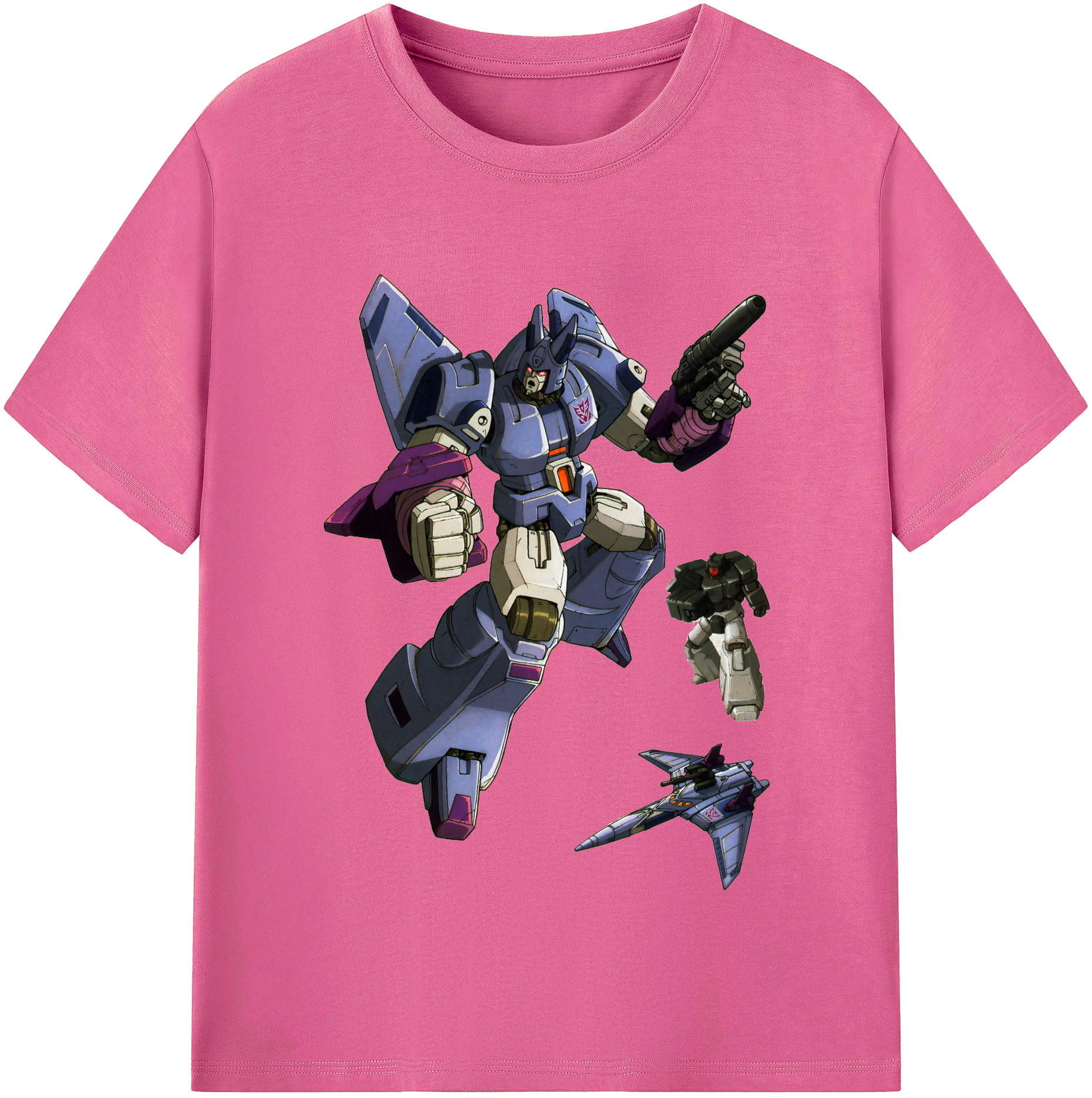 （画像用）  レディースカジュアルプリントTシャツ（綿100％）