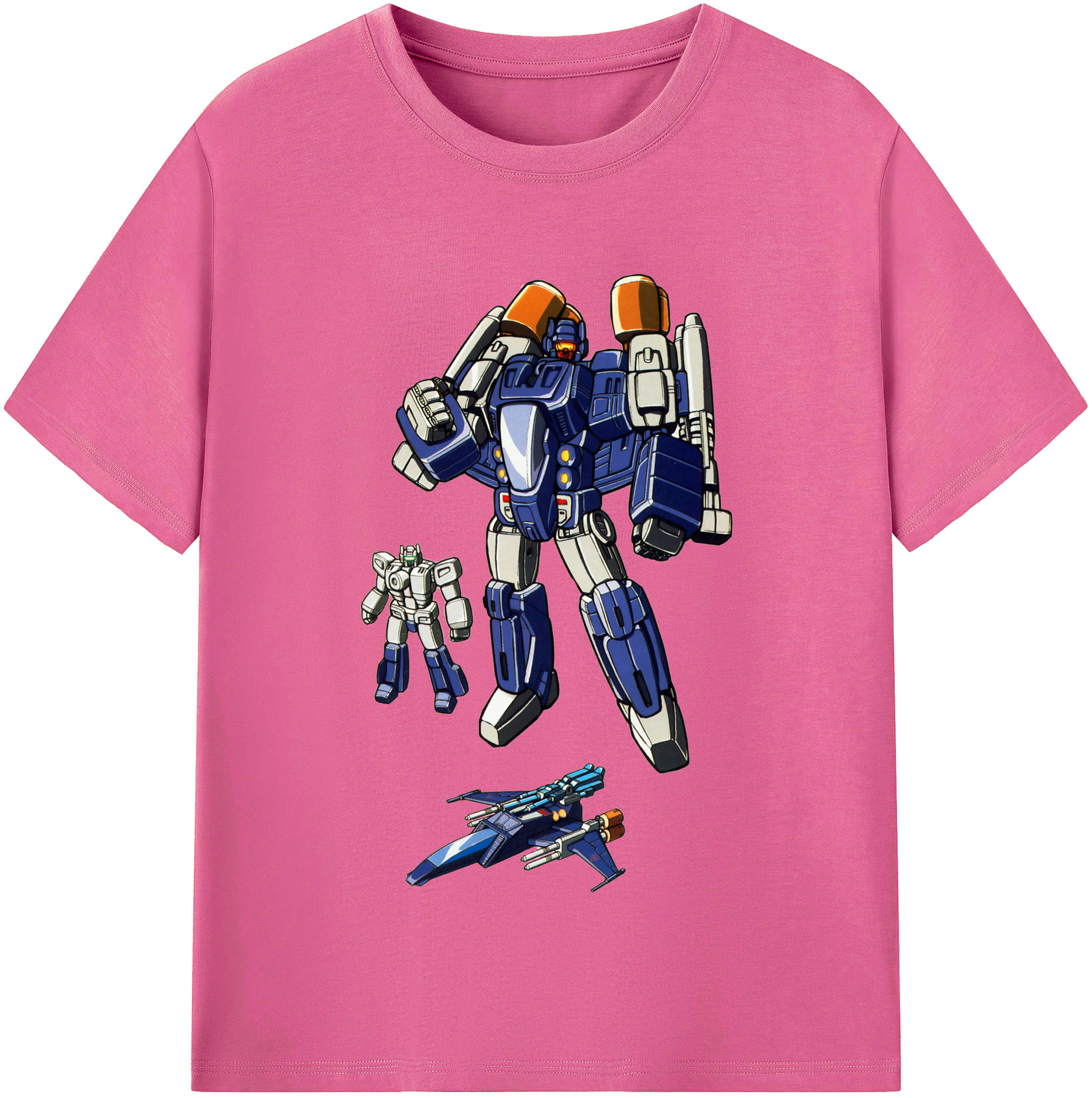 （画像用）  レディースカジュアルプリントTシャツ（綿100％）