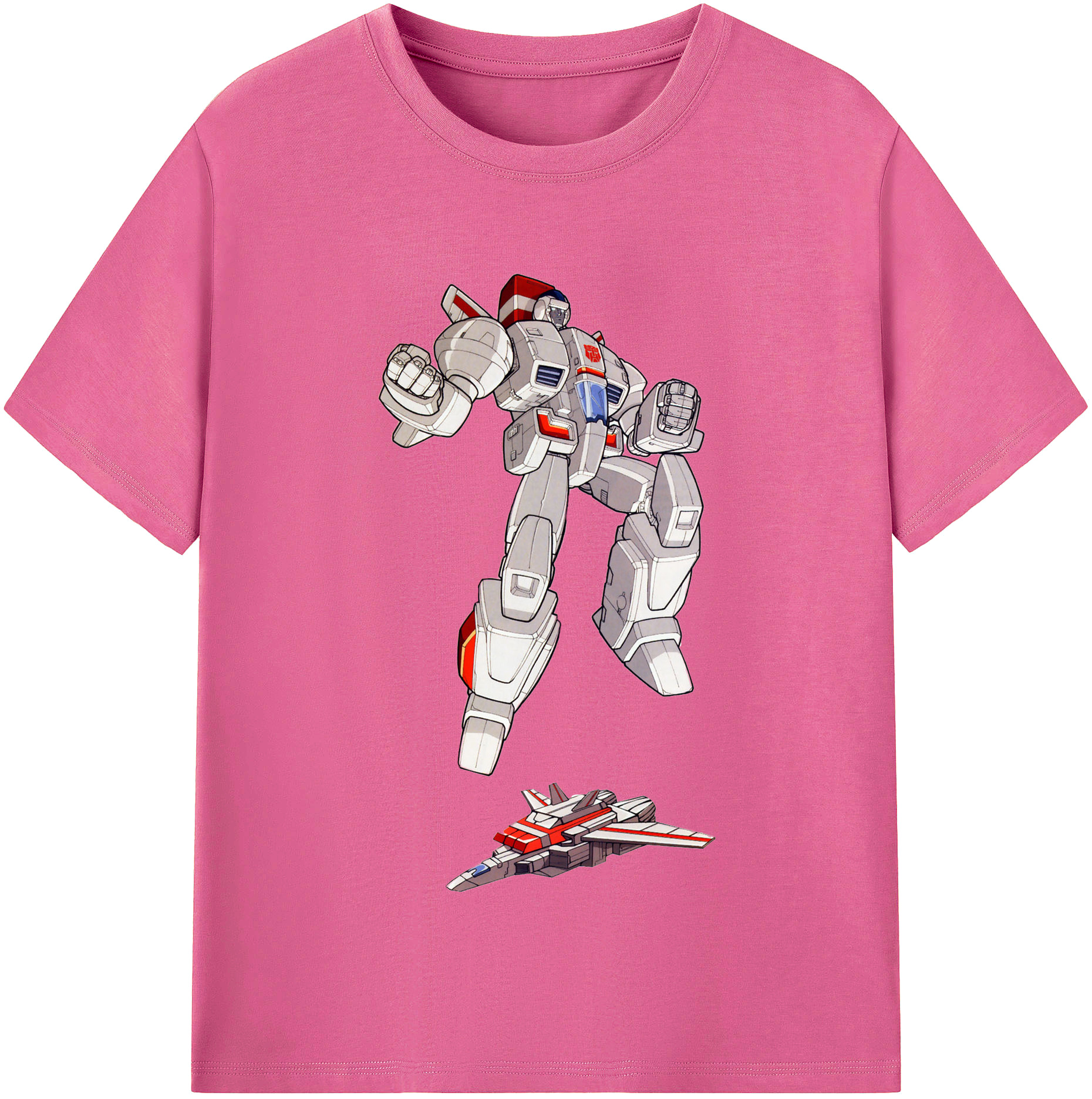 （画像用）  レディースカジュアルプリントTシャツ（綿100％）