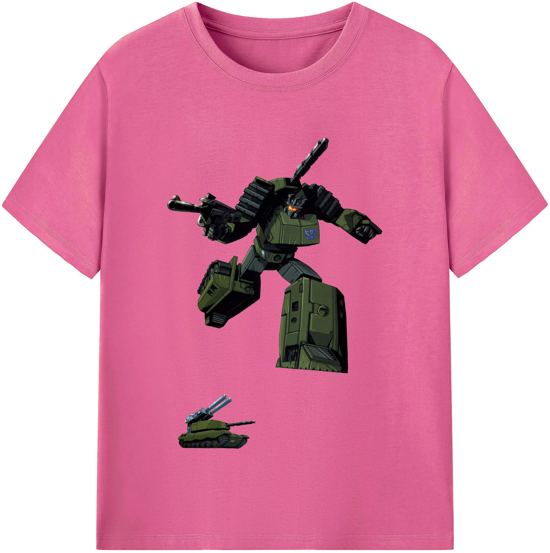 （画像用）  レディースカジュアルプリントTシャツ（綿100％）