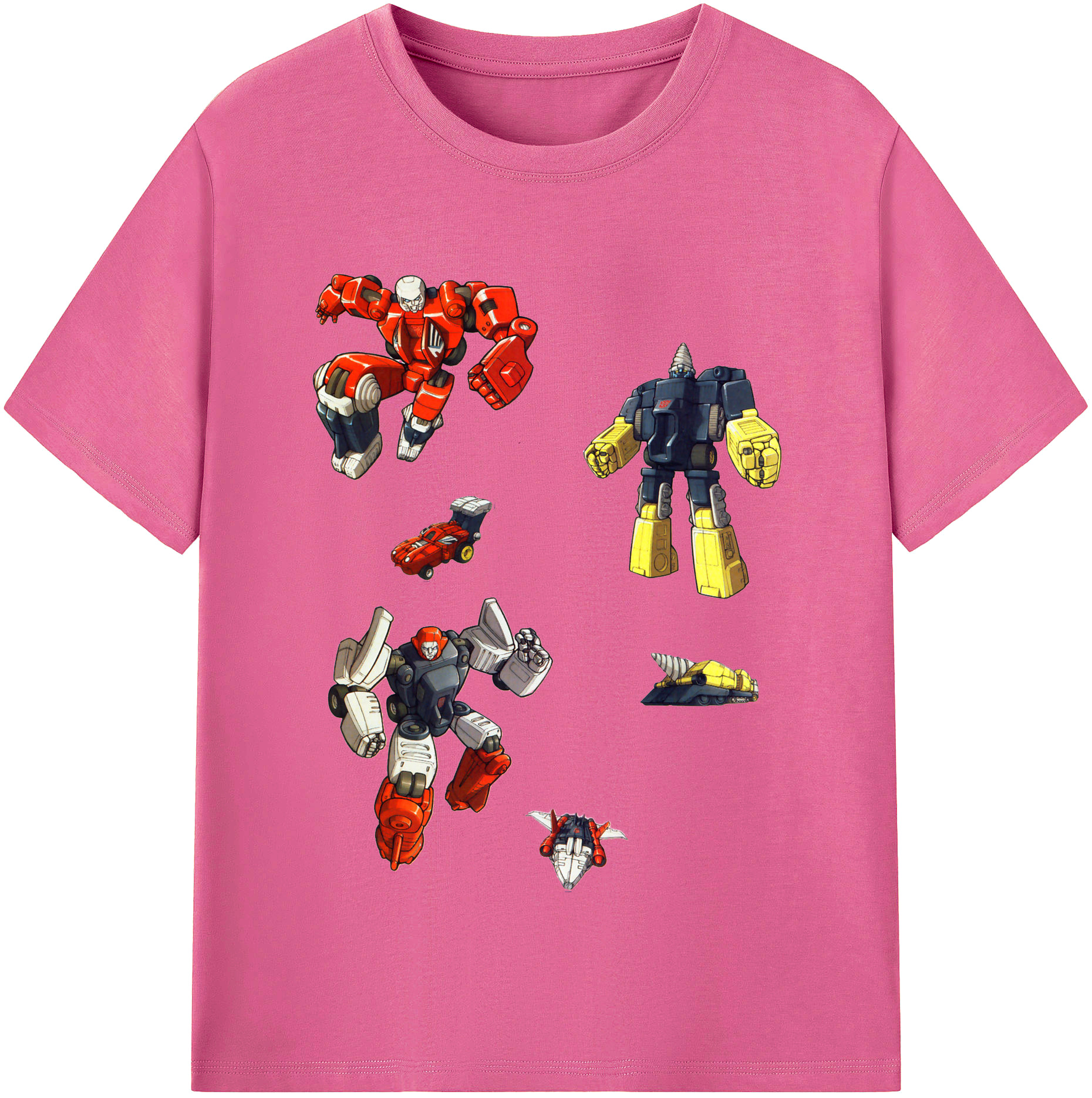 （画像用）  レディースカジュアルプリントTシャツ（綿100％）