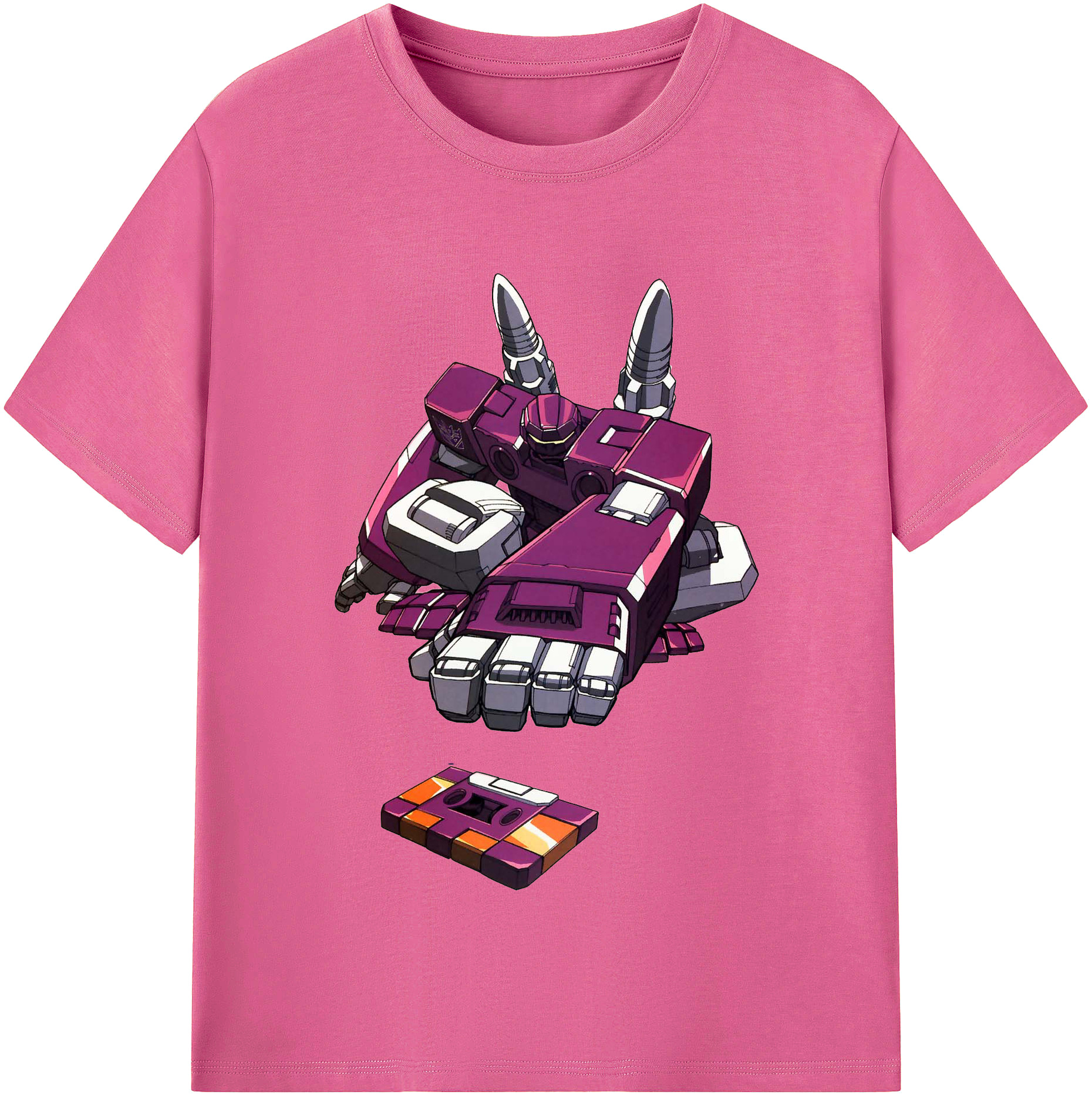  レディースカジュアルプリントTシャツ（綿100％）