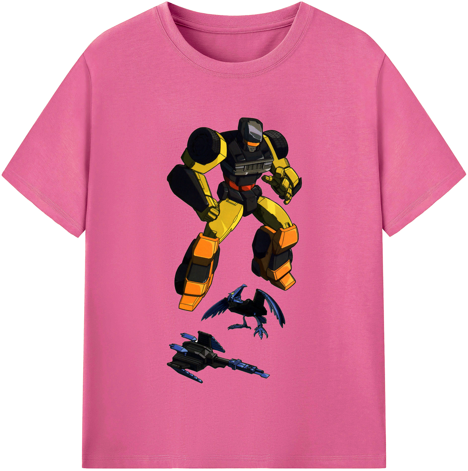 （画像用）  レディースカジュアルプリントTシャツ（綿100％）