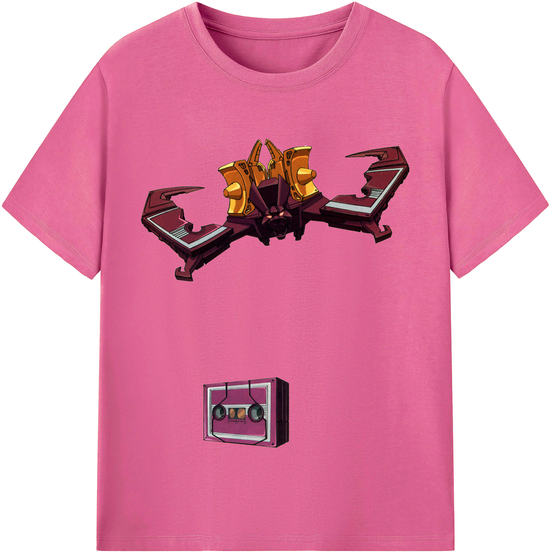 レディースカジュアルプリントTシャツ（綿100％）