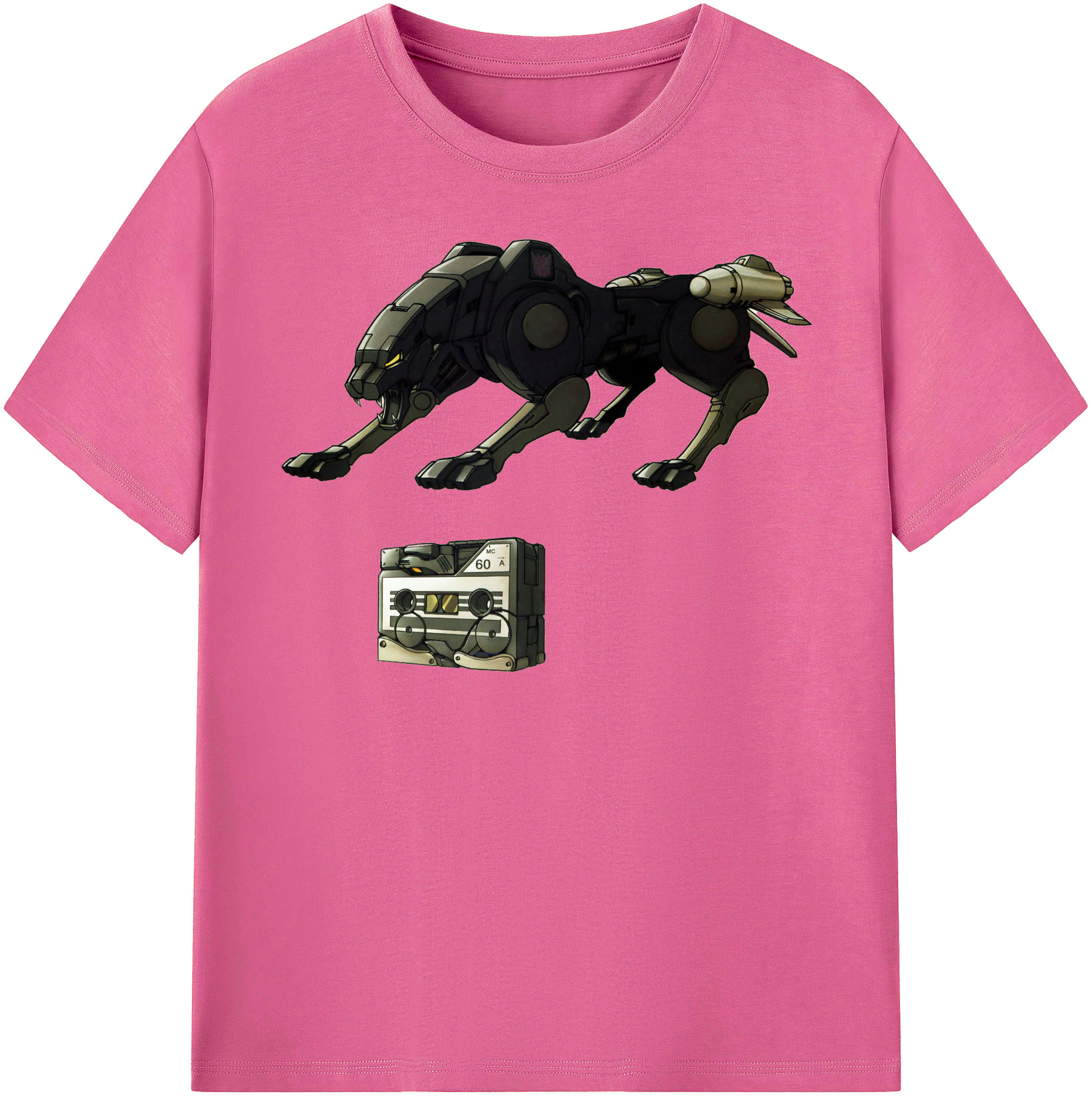 （画像用）  レディースカジュアルプリントTシャツ（綿100％）