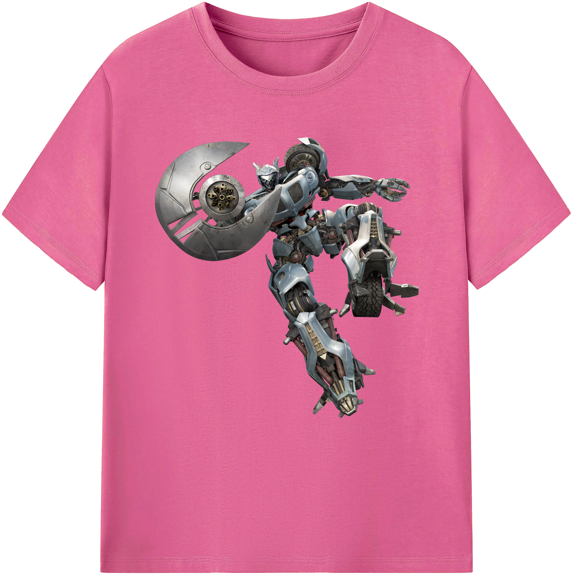 （画像用）  レディースカジュアルプリントTシャツ（綿100％）