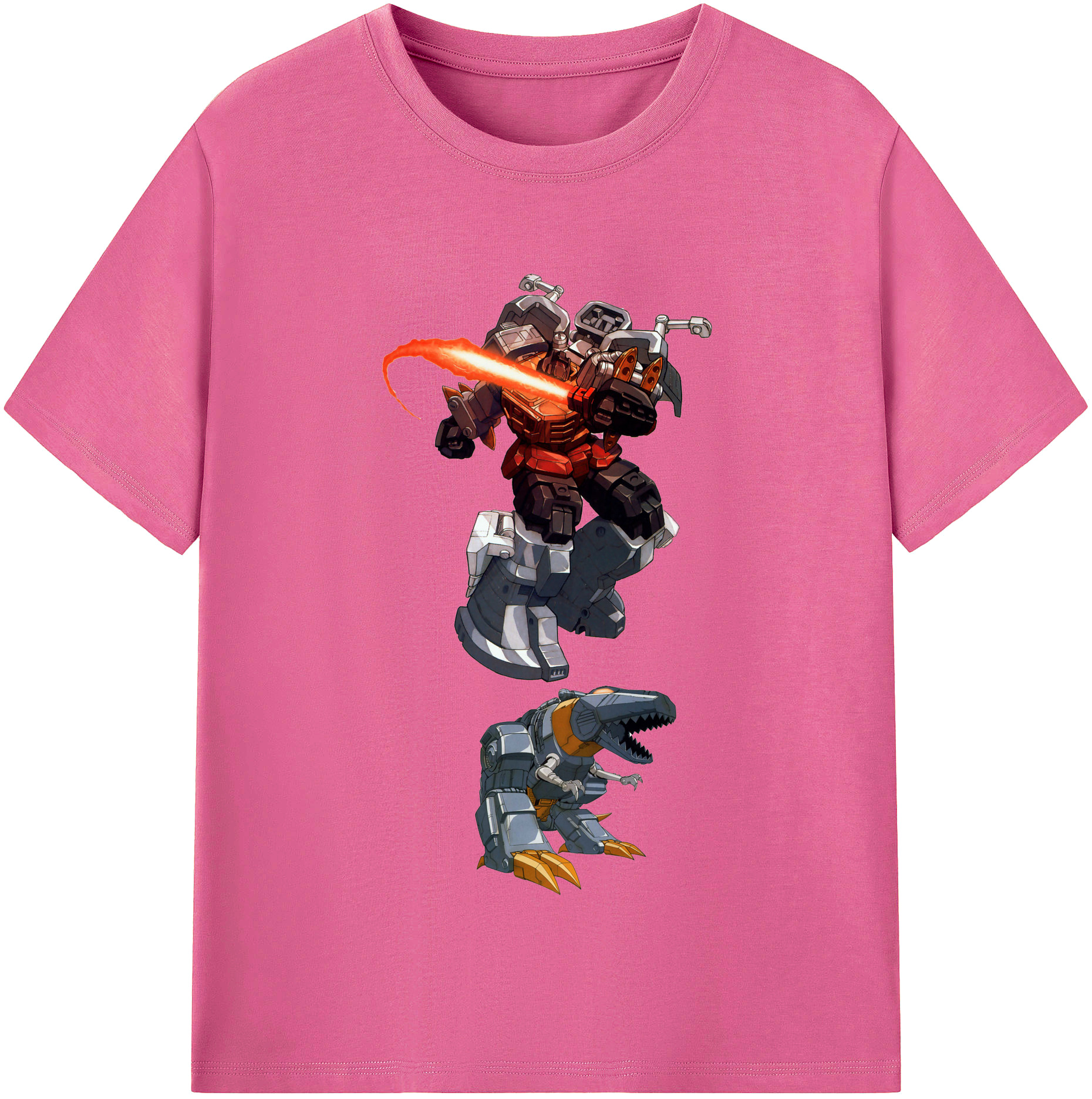（画像用）  レディースカジュアルプリントTシャツ（綿100％）