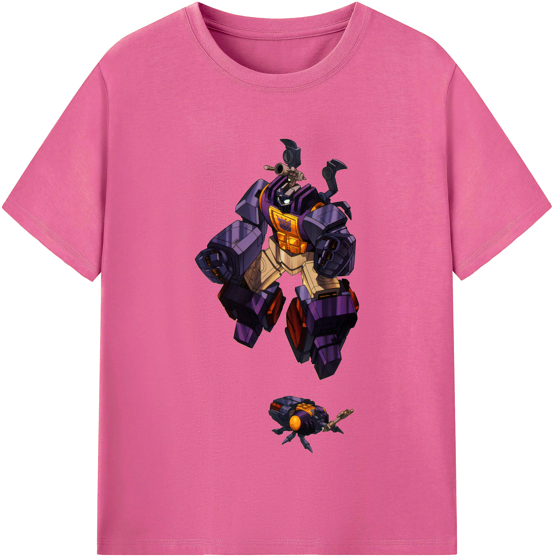 （画像用）  レディースカジュアルプリントTシャツ（綿100％）