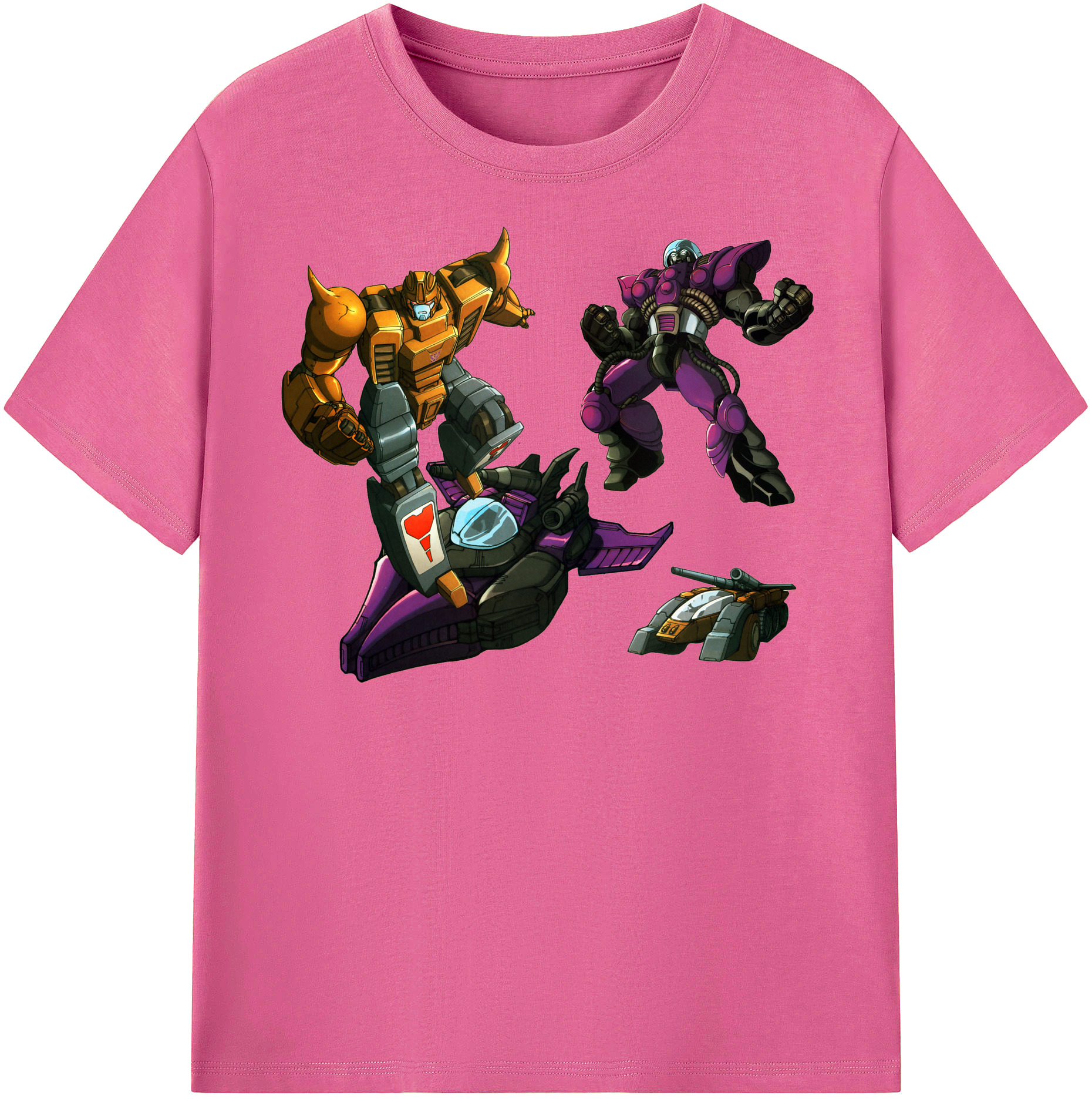 （画像用）  レディースカジュアルプリントTシャツ（綿100％）