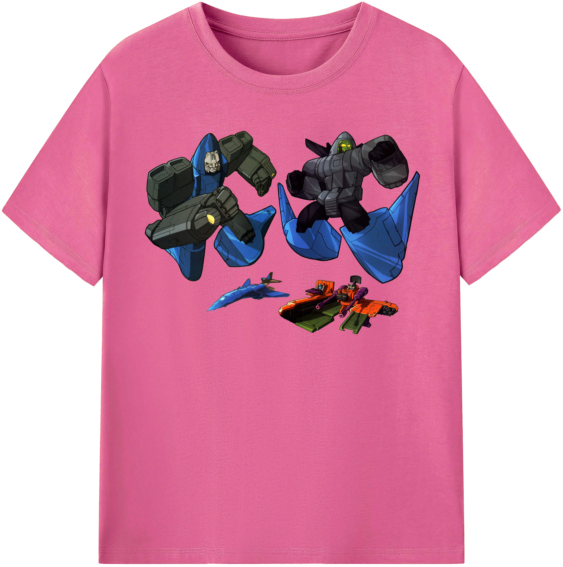 （画像用）  レディースカジュアルプリントTシャツ（綿100％）