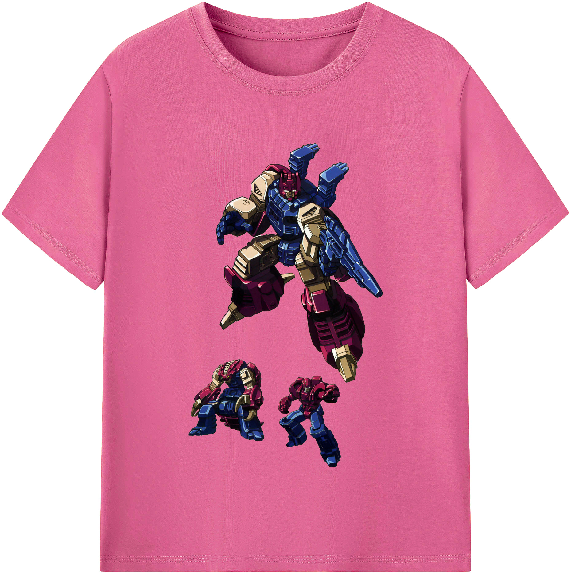 （画像用）  レディースカジュアルプリントTシャツ（綿100％）