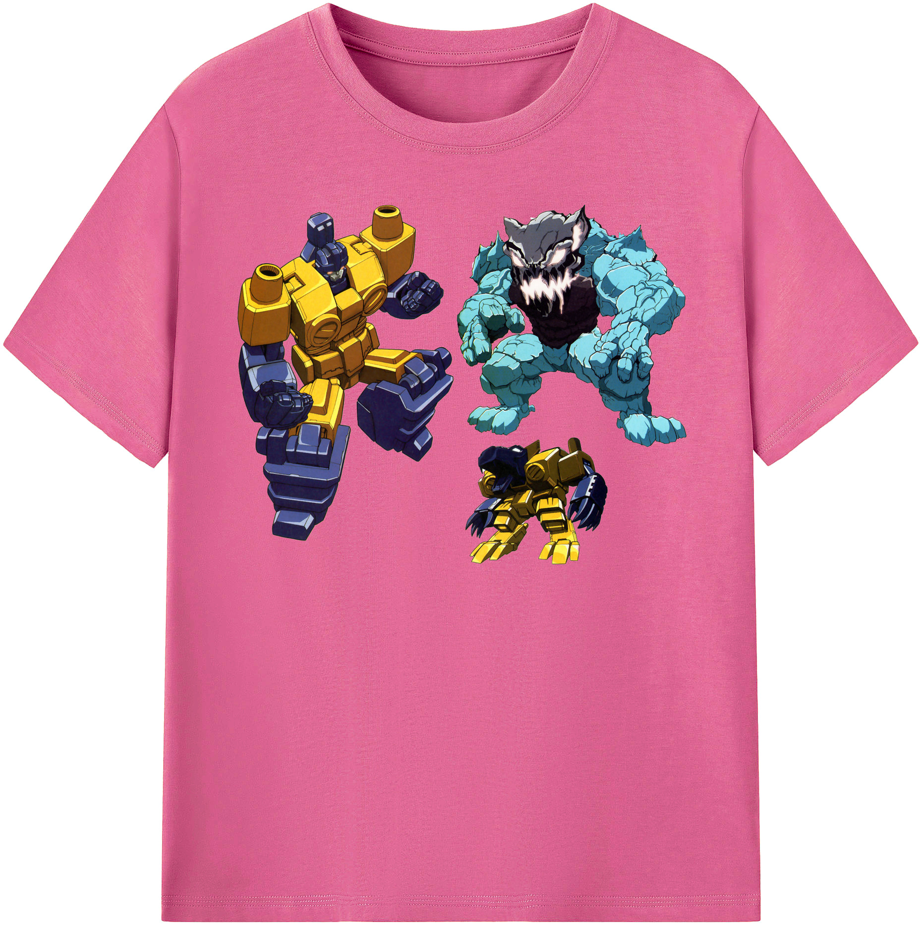 （画像用）  レディースカジュアルプリントTシャツ（綿100％）