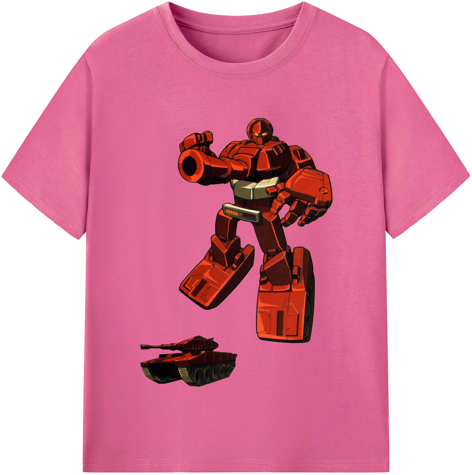 （画像用）  レディースカジュアルプリントTシャツ（綿100％）