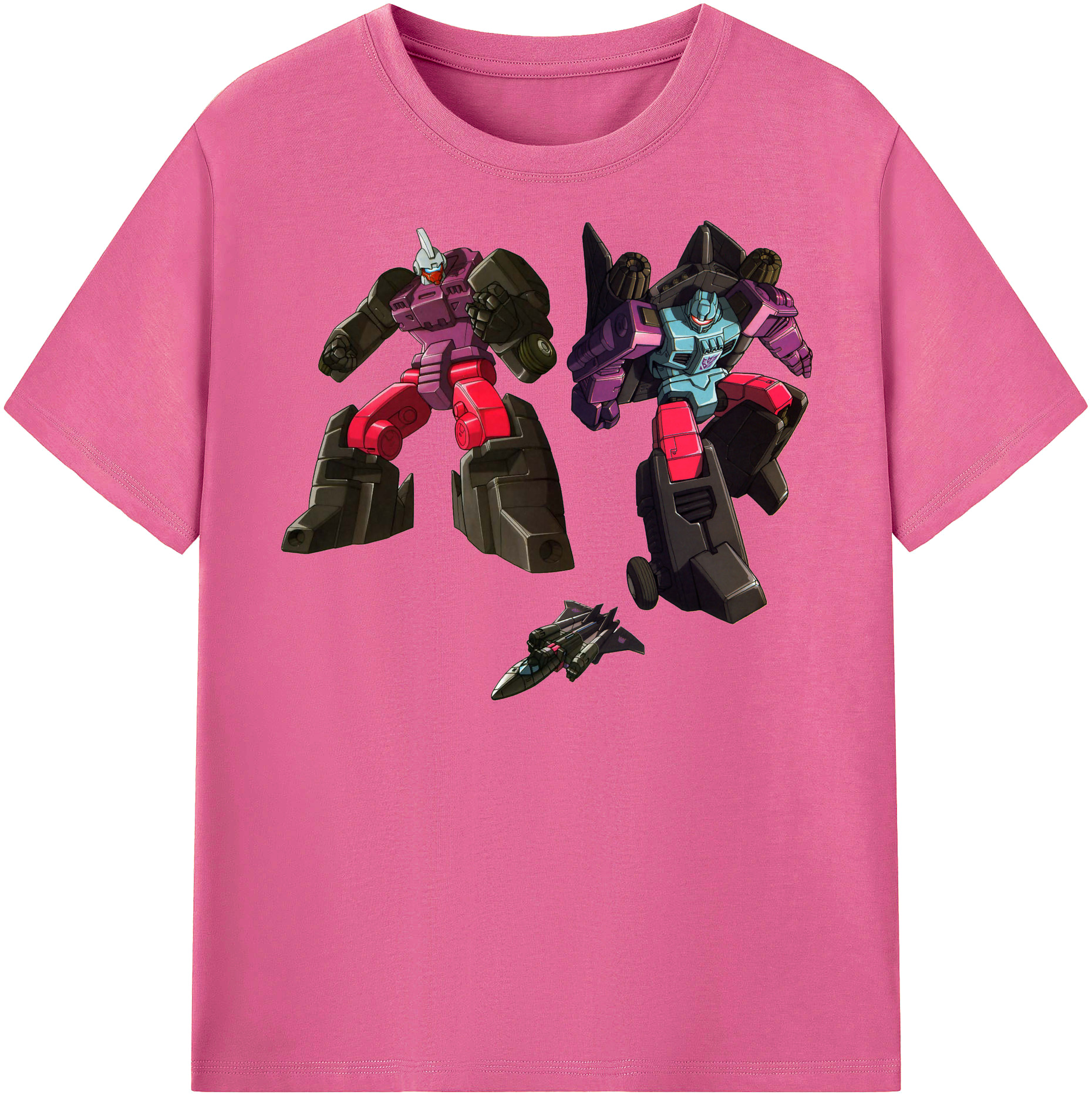 （画像用）  レディースカジュアルプリントTシャツ（綿100％）