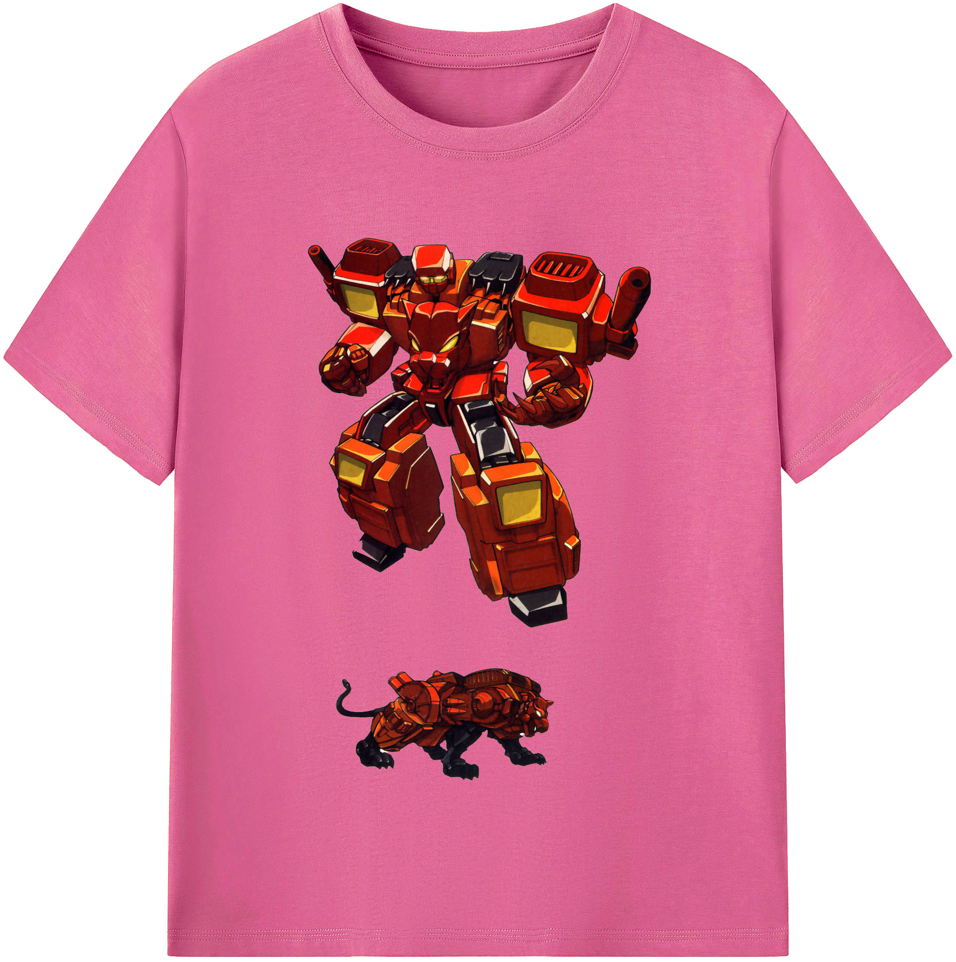 （画像用）  レディースカジュアルプリントTシャツ（綿100％）
