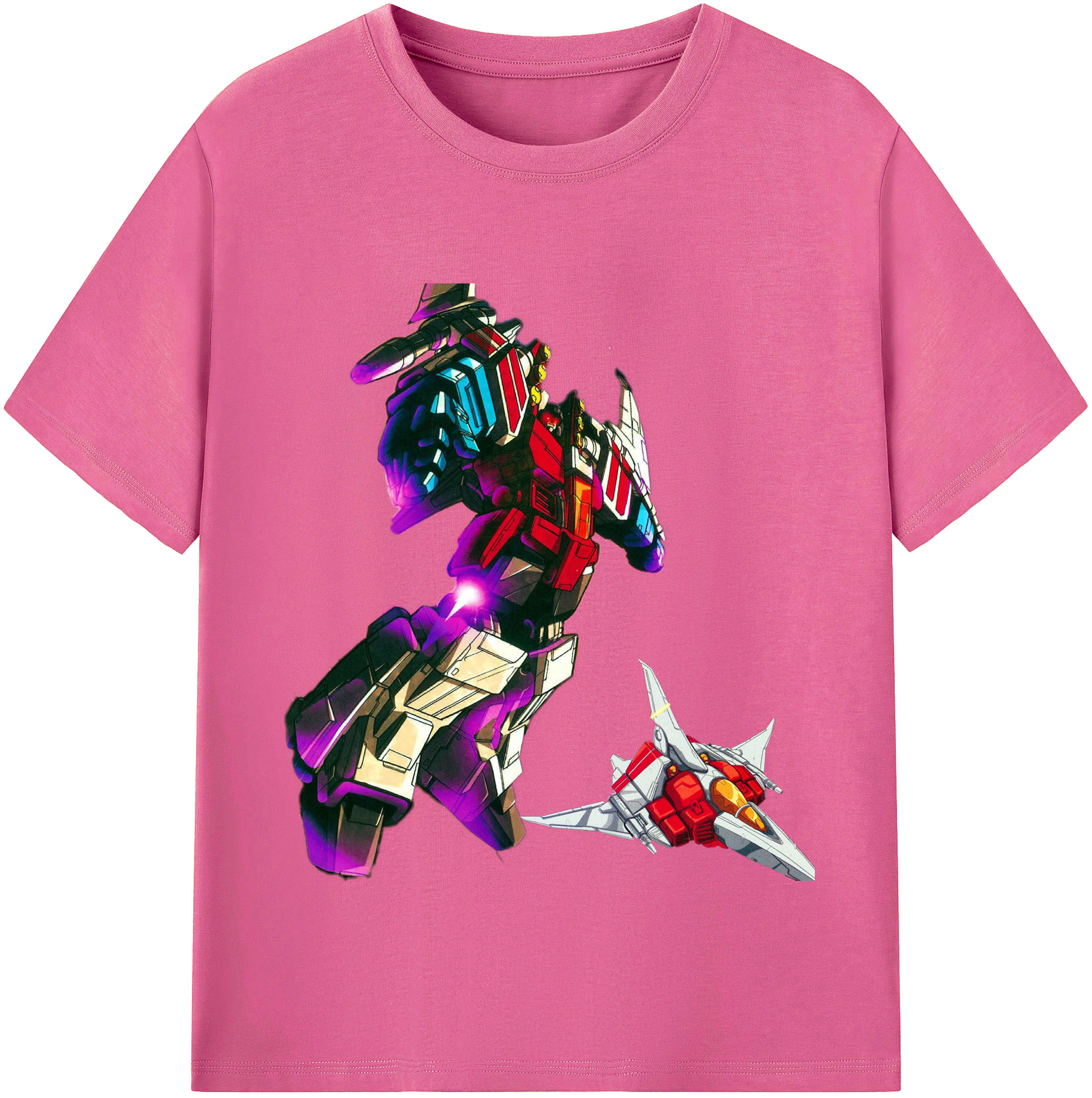 （画像用）  レディースカジュアルプリントTシャツ（綿100％）