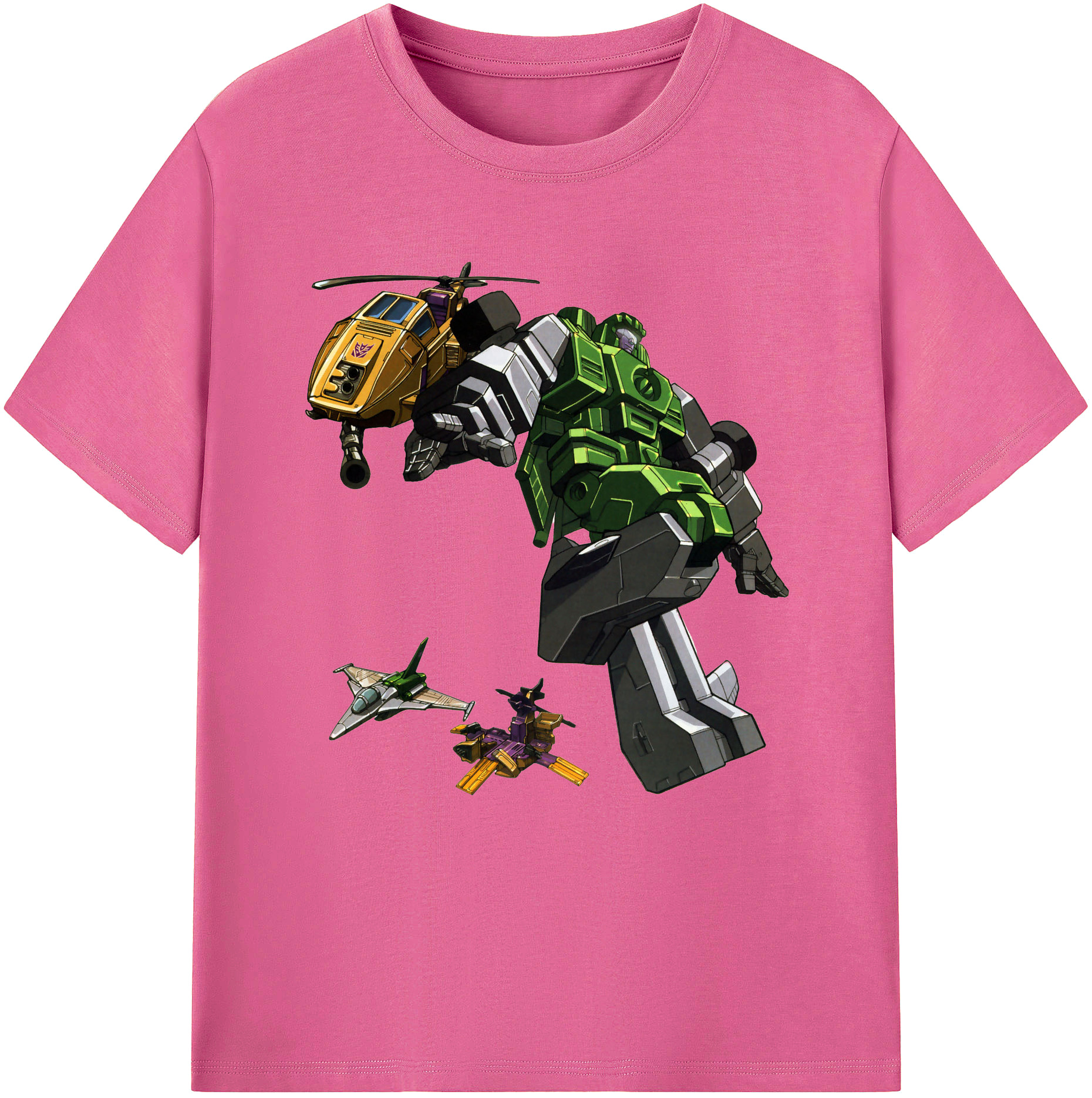 （画像用）  レディースカジュアルプリントTシャツ（綿100％）