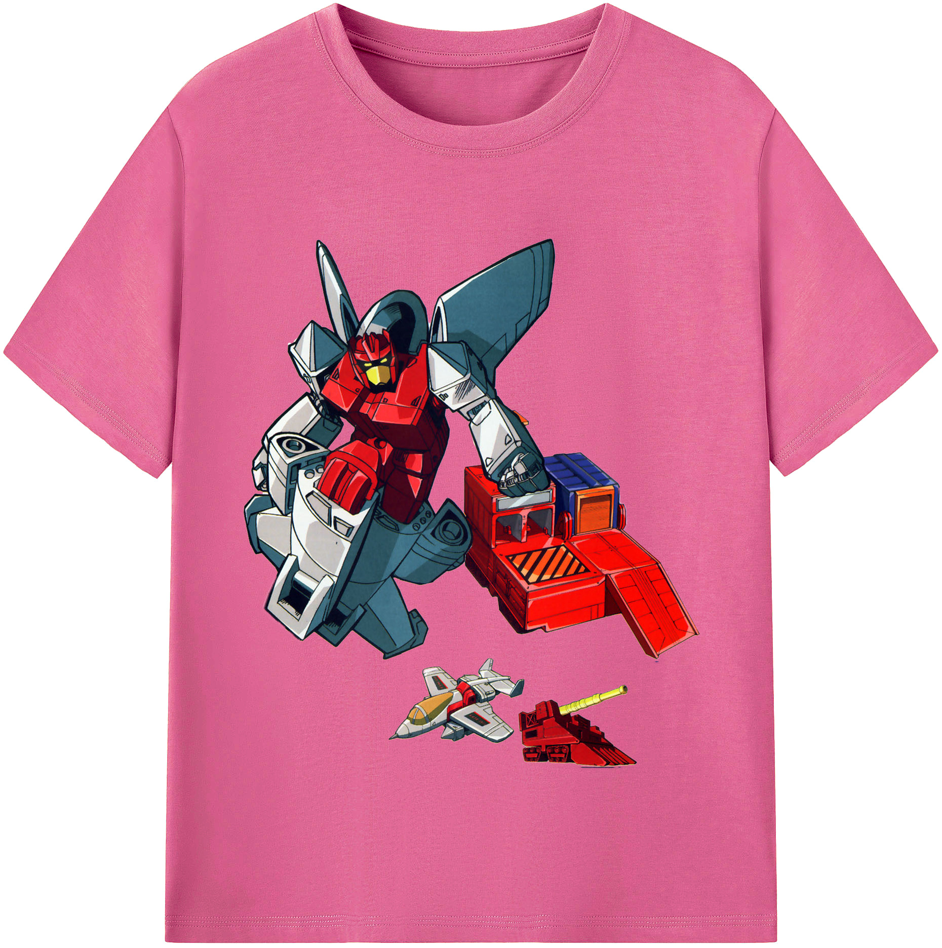 （画像用）  レディースカジュアルプリントTシャツ（綿100％）