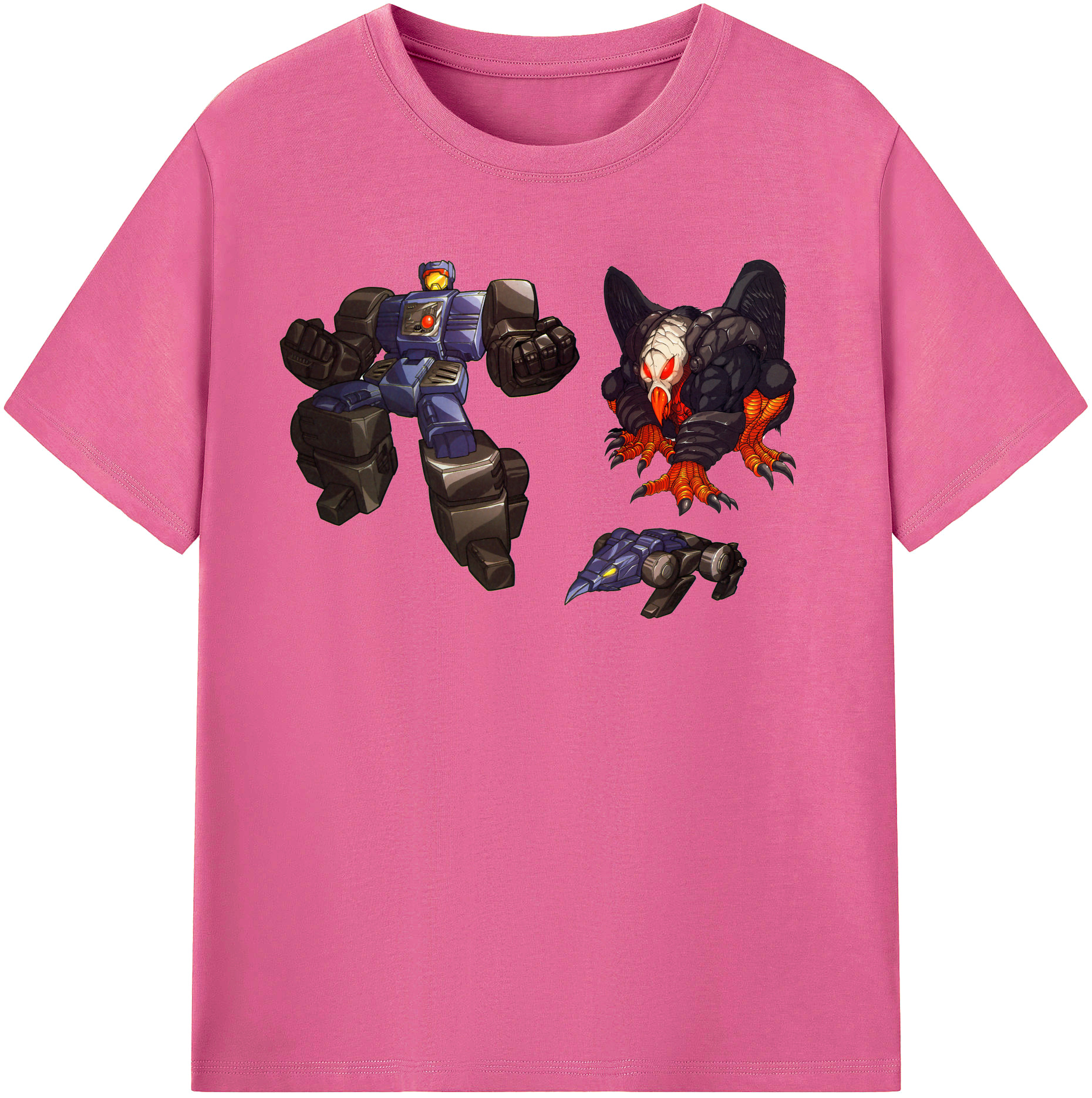（画像用）  レディースカジュアルプリントTシャツ（綿100％）