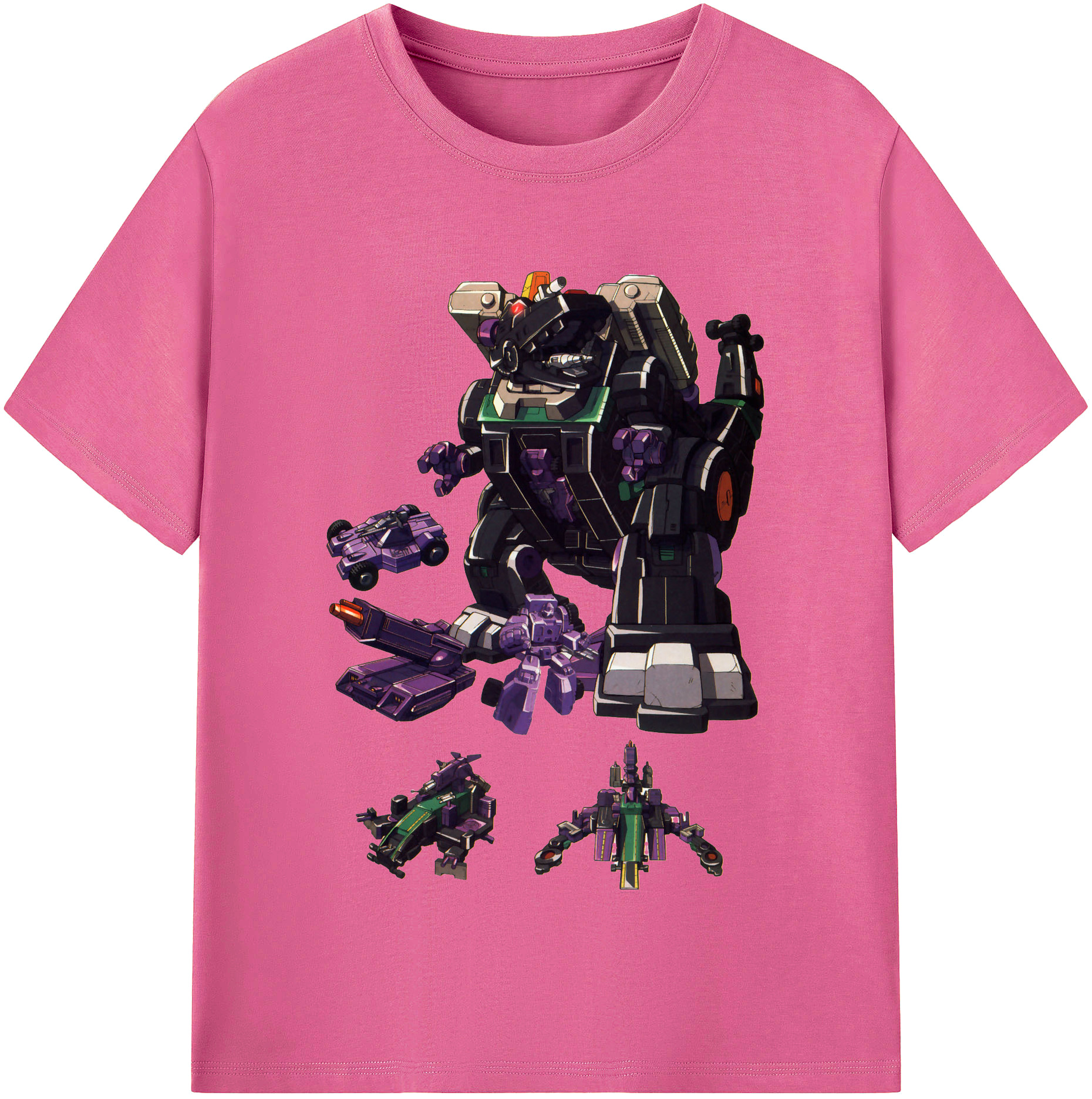 （画像用）  レディースカジュアルプリントTシャツ（綿100％）