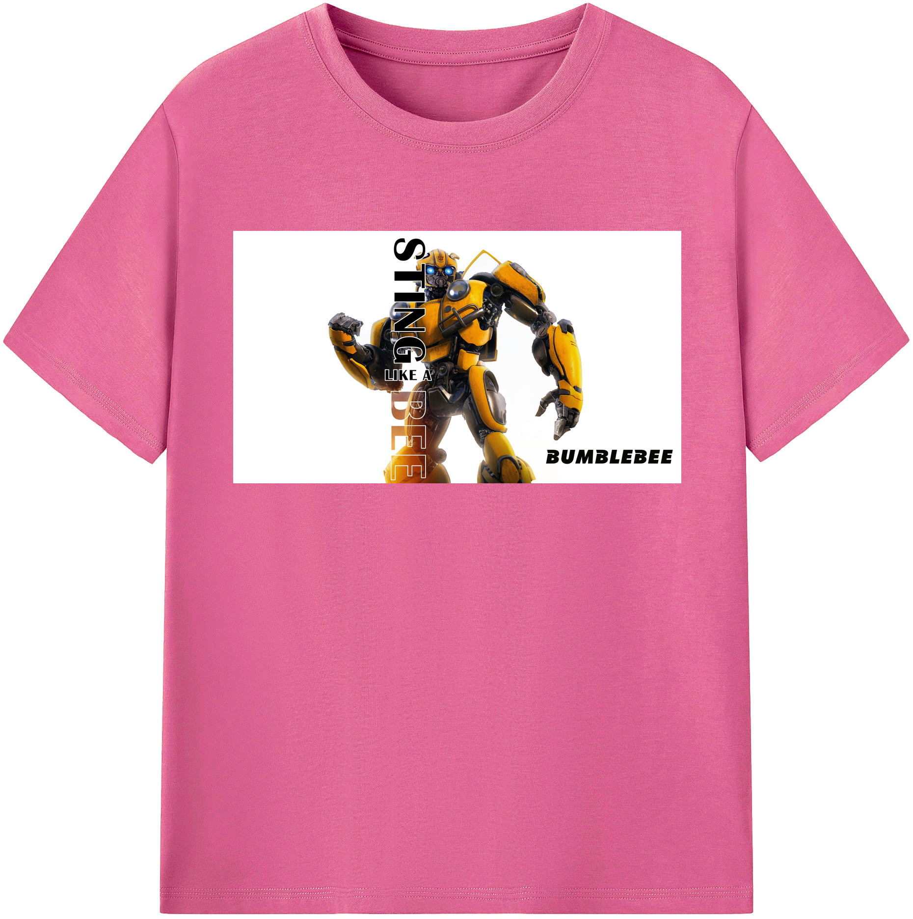 （画像用）  レディースカジュアルプリントTシャツ（綿100％）