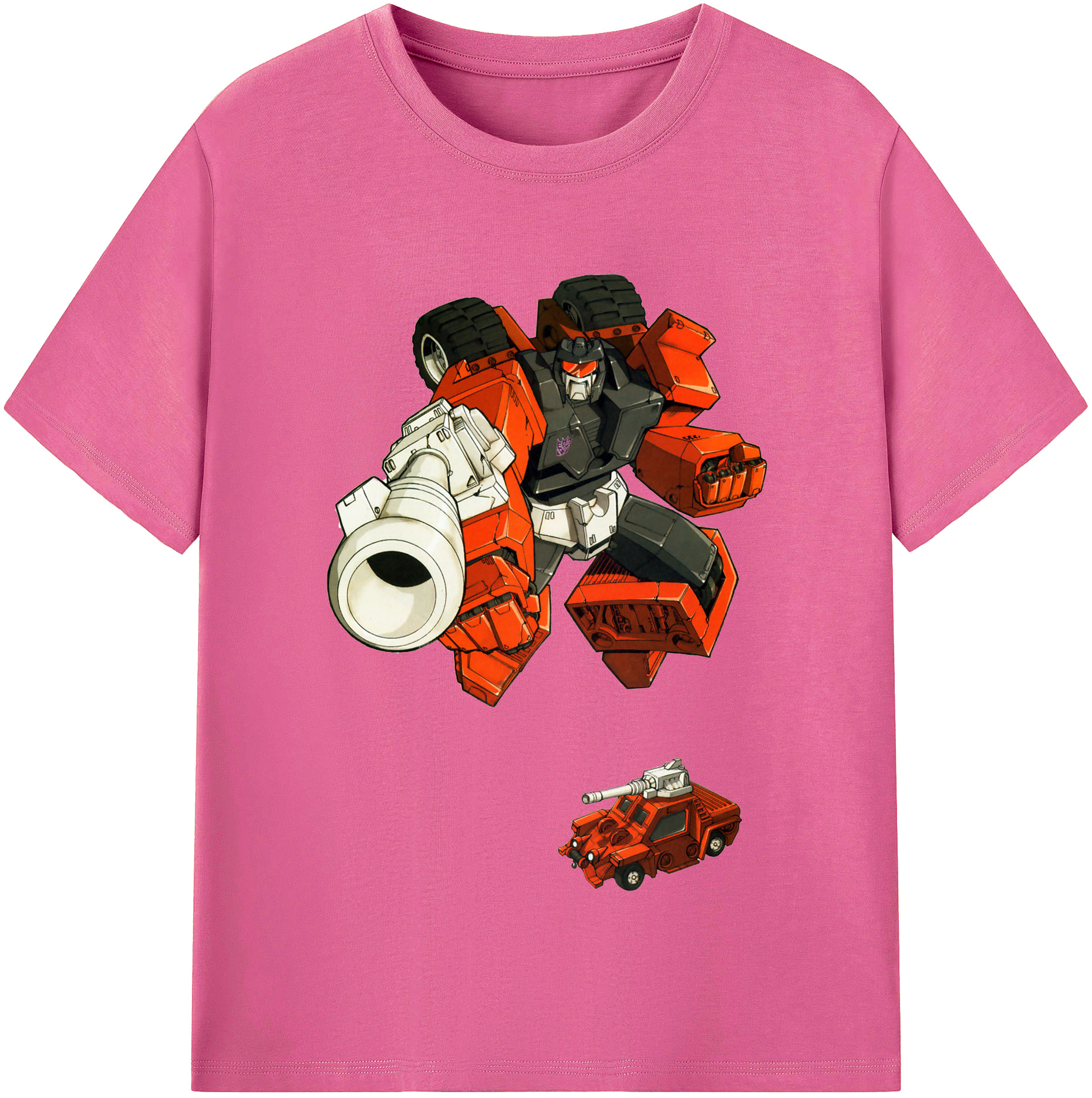 （画像用）  レディースカジュアルプリントTシャツ（綿100％）