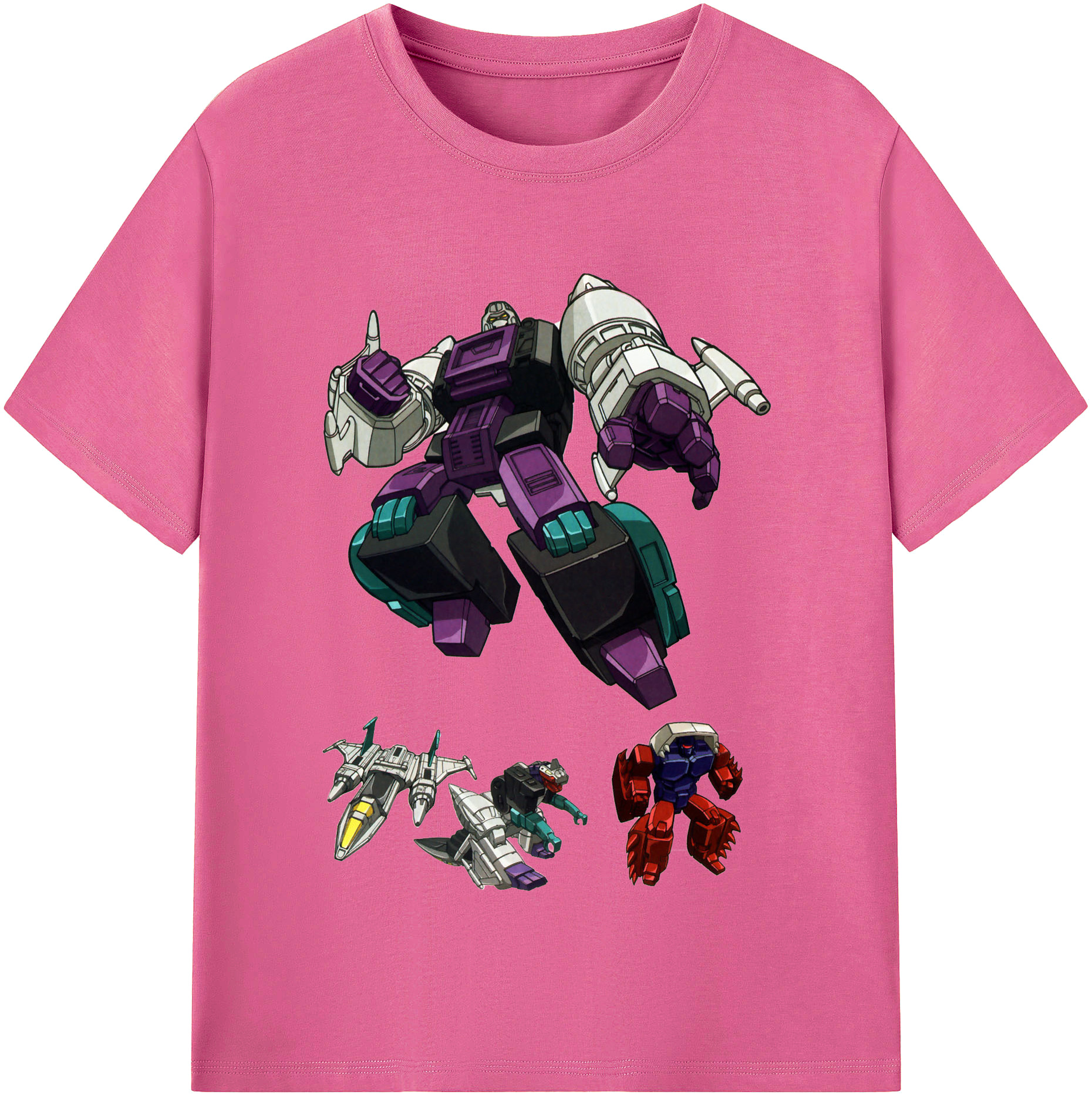 （画像用）  レディースカジュアルプリントTシャツ（綿100％）