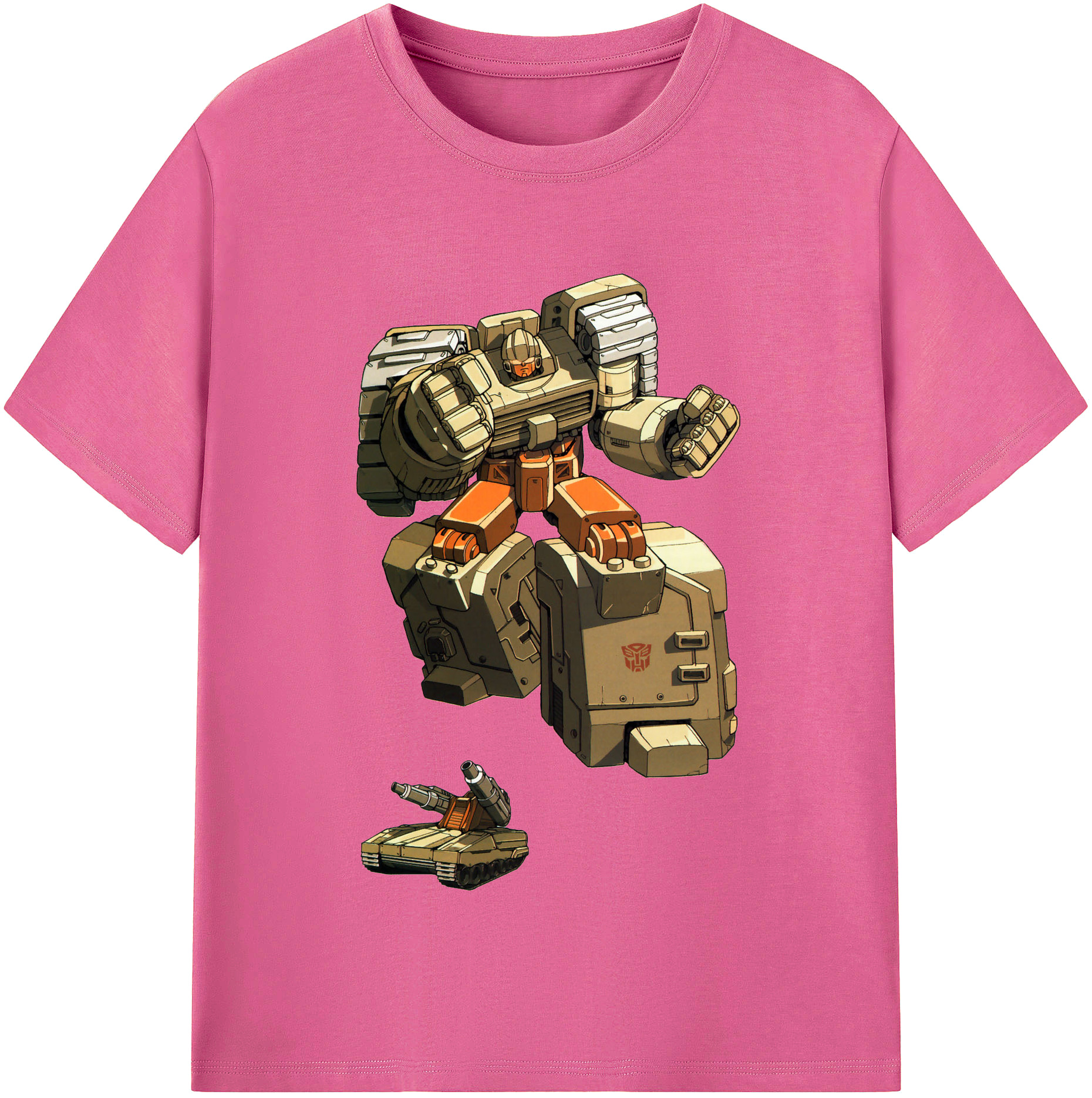 （画像用）  レディースカジュアルプリントTシャツ（綿100％）