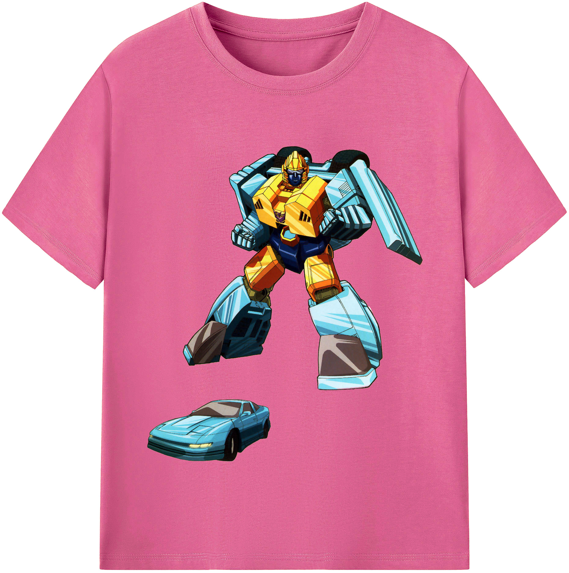 （画像用）  レディースカジュアルプリントTシャツ（綿100％）