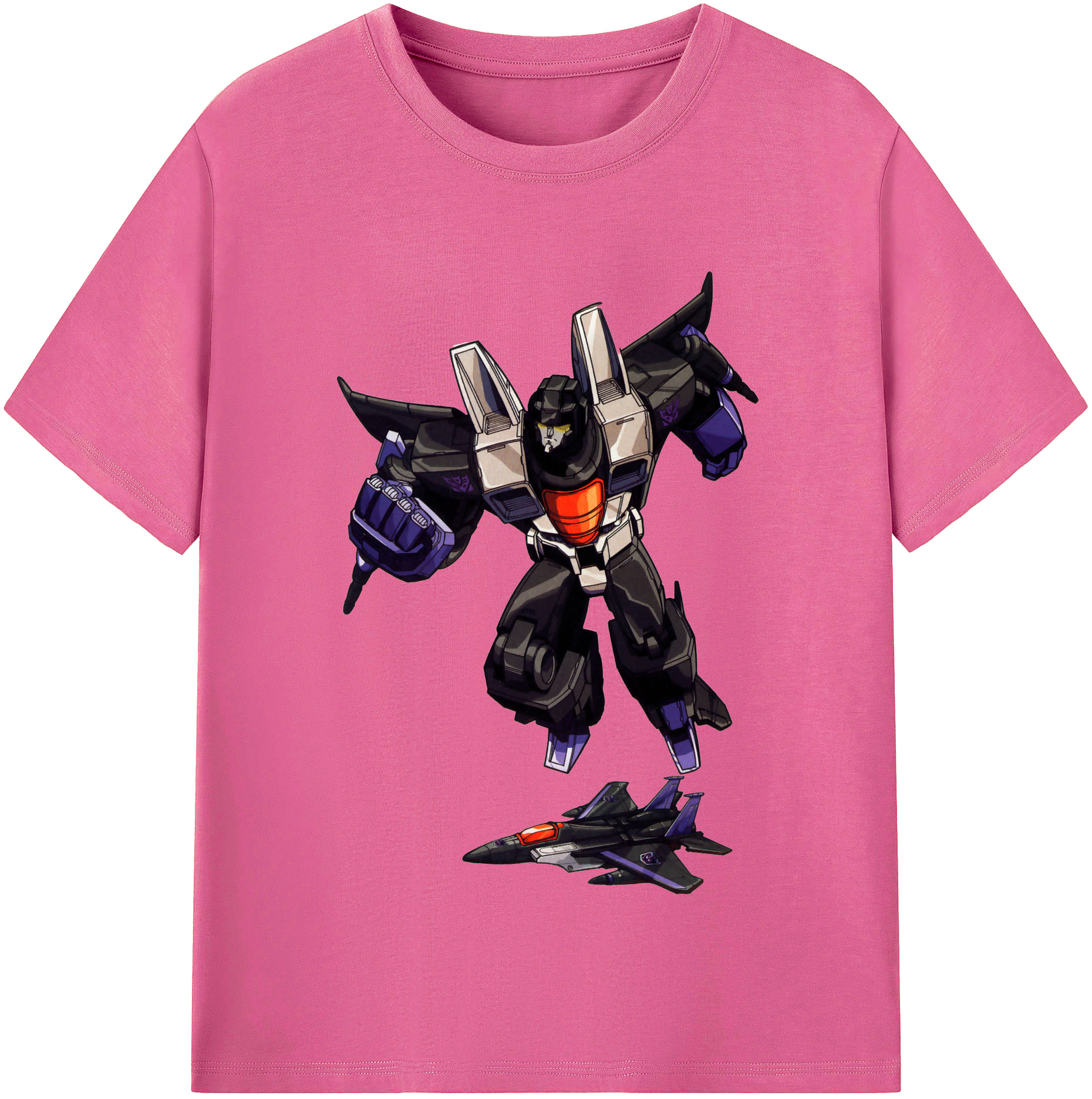 （画像用）  レディースカジュアルプリントTシャツ（綿100％）