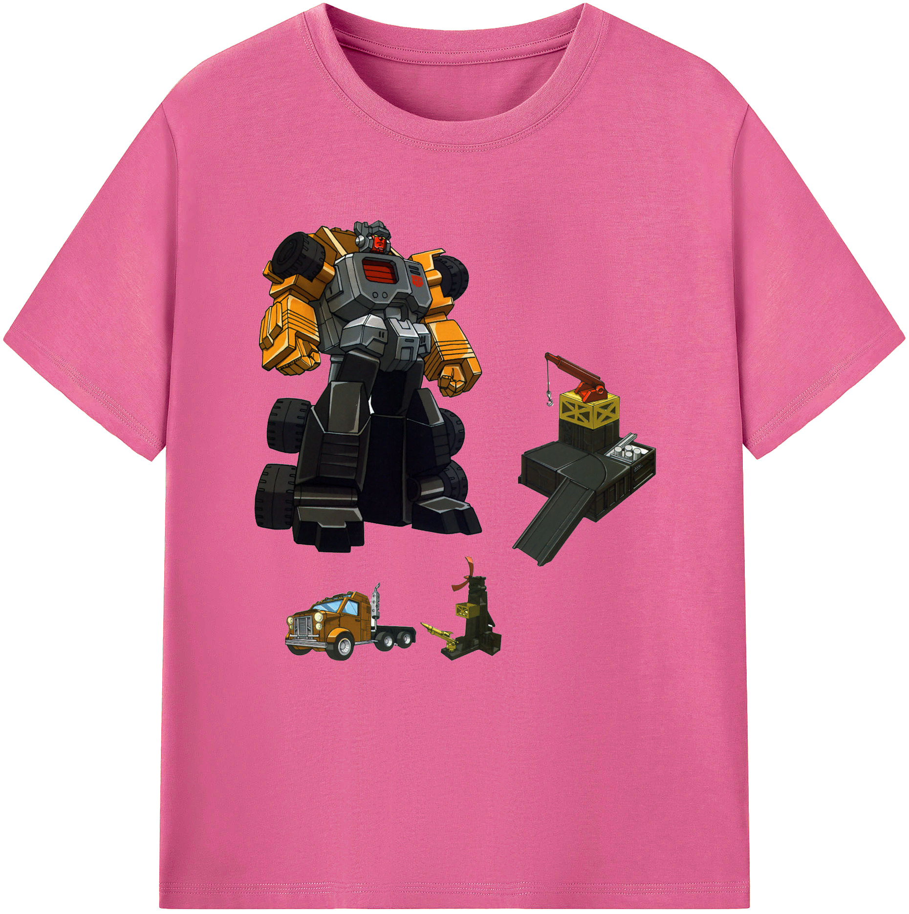 （画像用）  レディースカジュアルプリントTシャツ（綿100％）