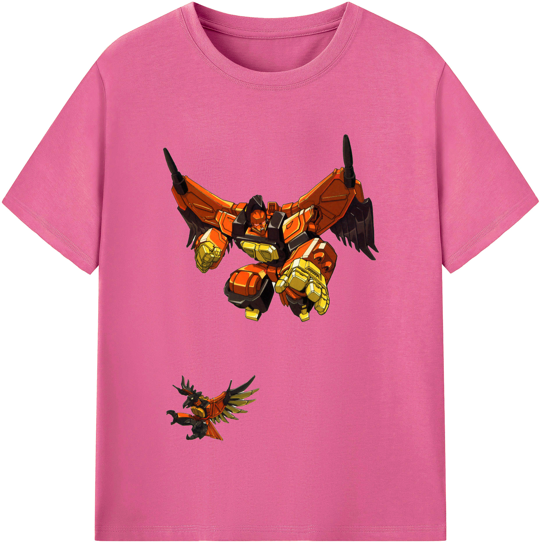 （画像用）  レディースカジュアルプリントTシャツ（綿100％）