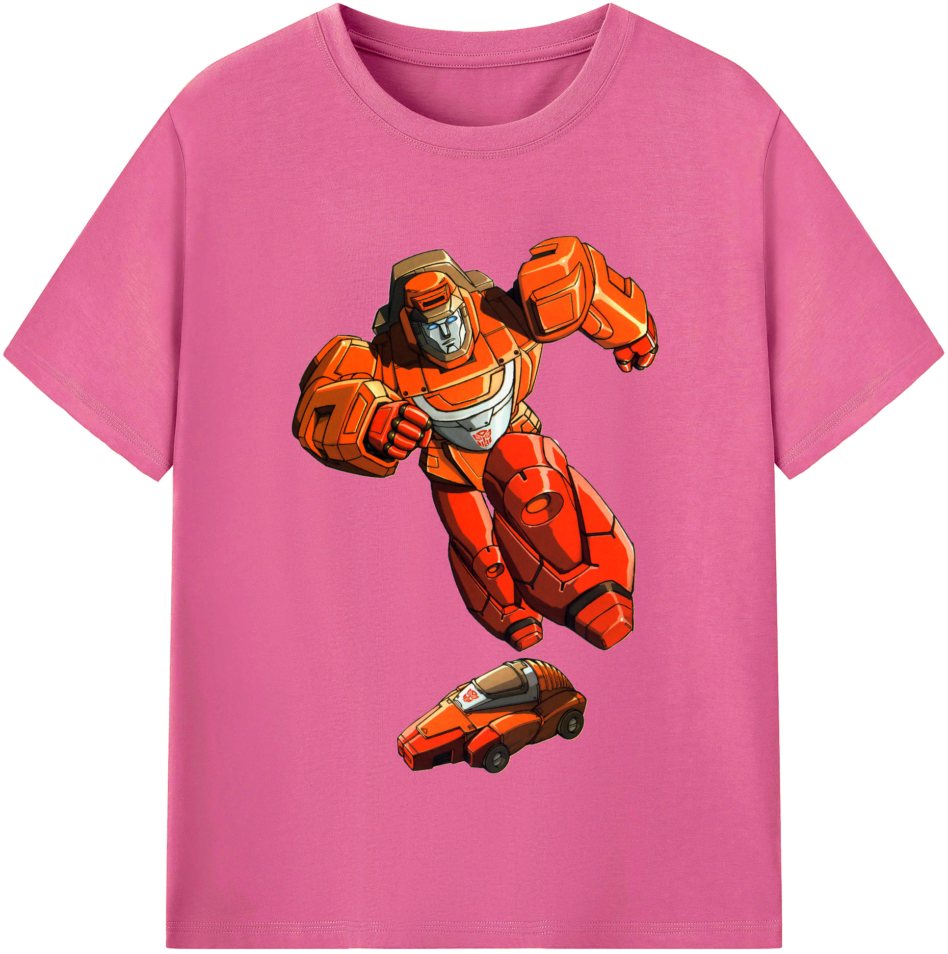 （画像用）  レディースカジュアルプリントTシャツ（綿100％）