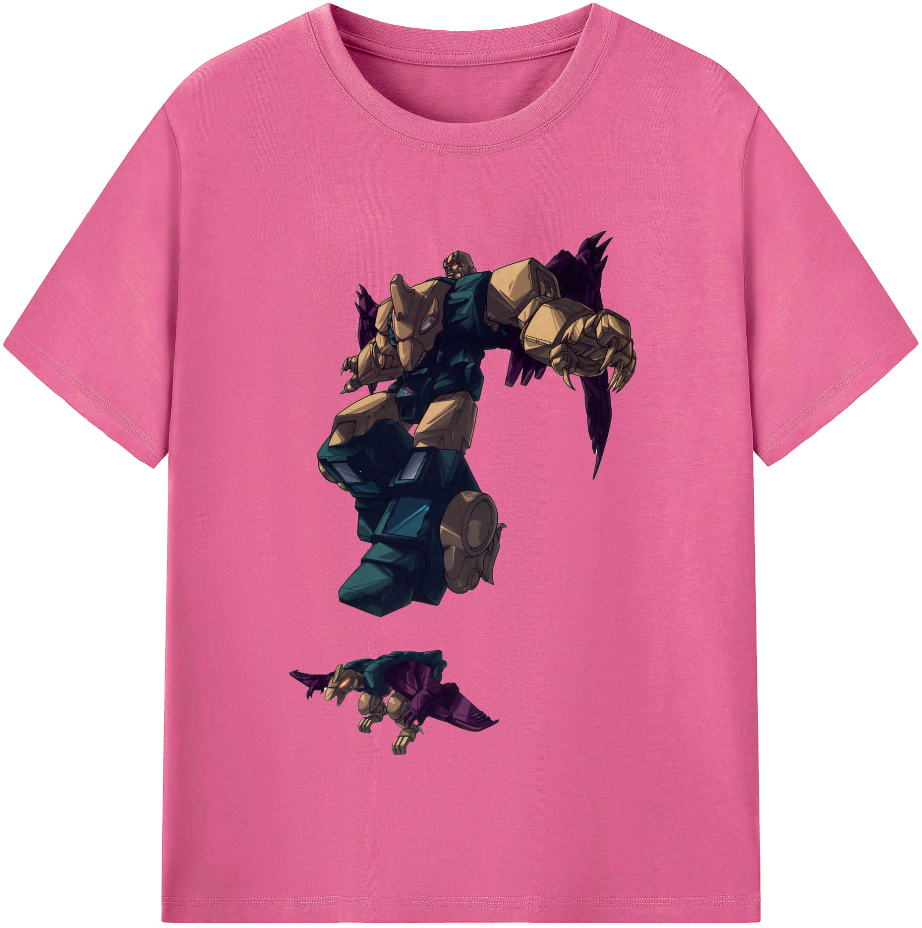 （画像用）  レディースカジュアルプリントTシャツ（綿100％）