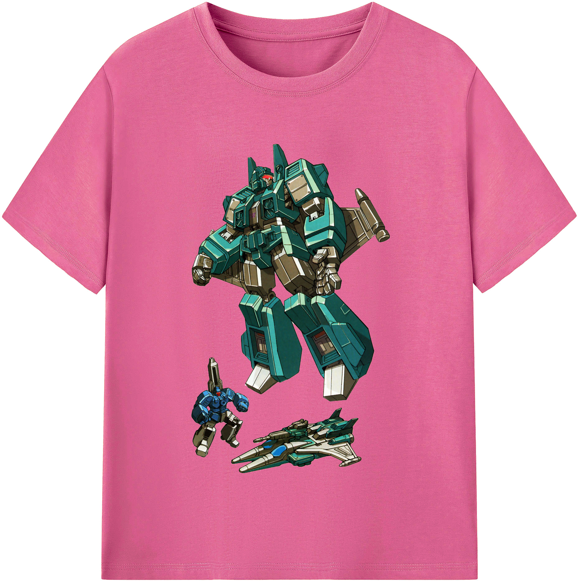 （画像用）  レディースカジュアルプリントTシャツ（綿100％）