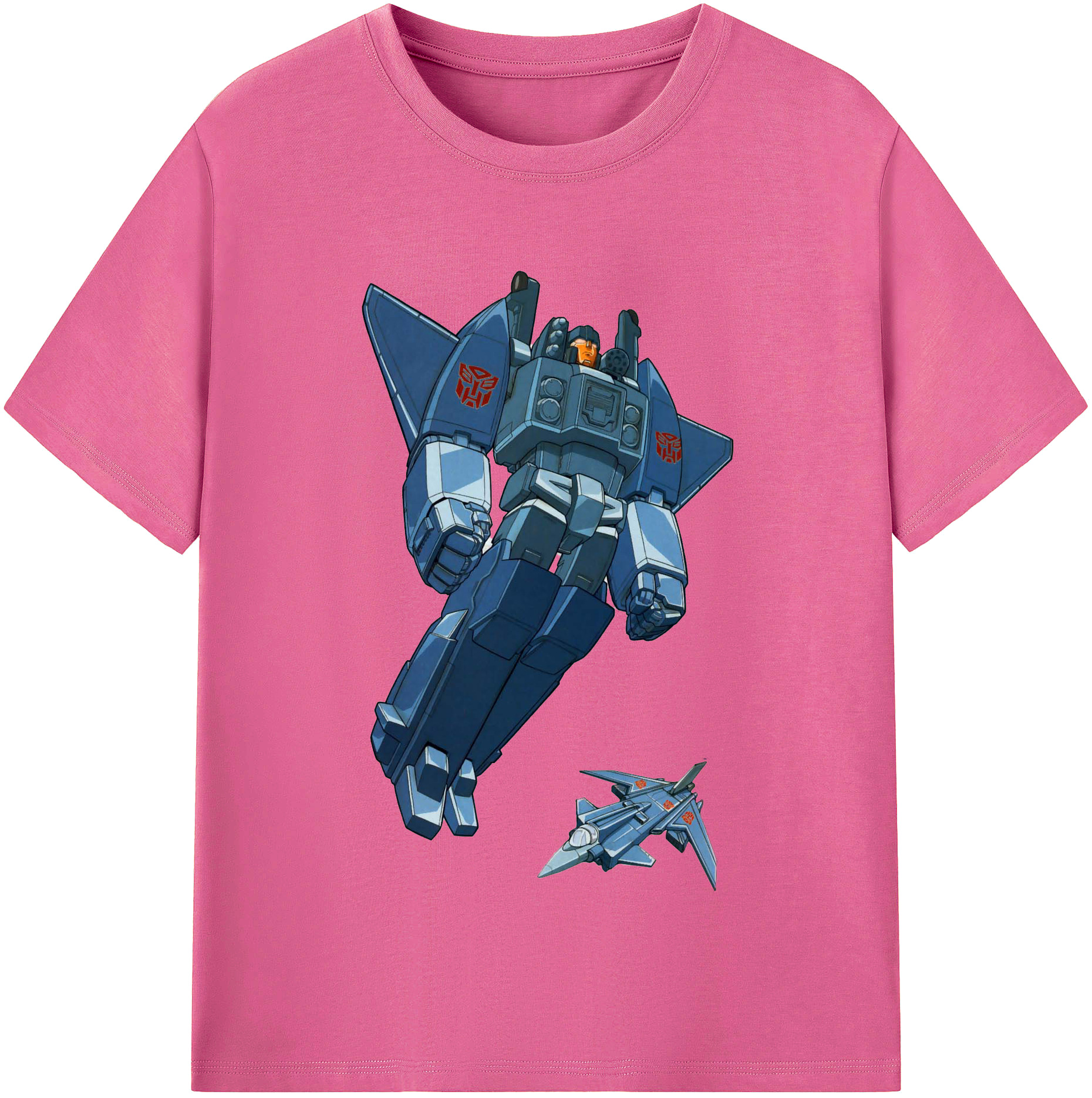 （画像用）  レディースカジュアルプリントTシャツ（綿100％）