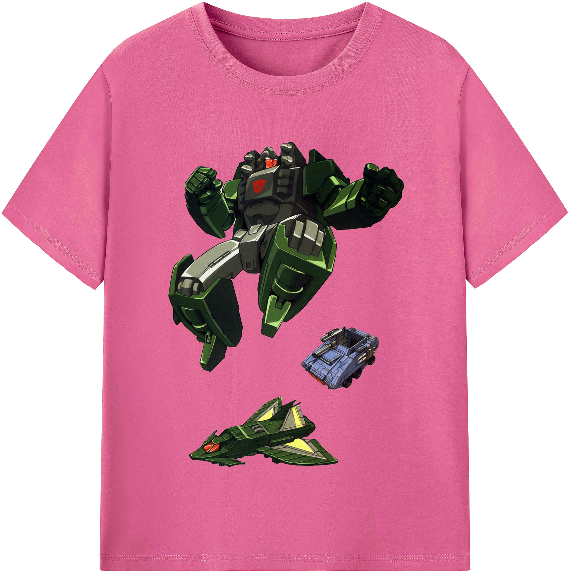 （画像用）  レディースカジュアルプリントTシャツ（綿100％）